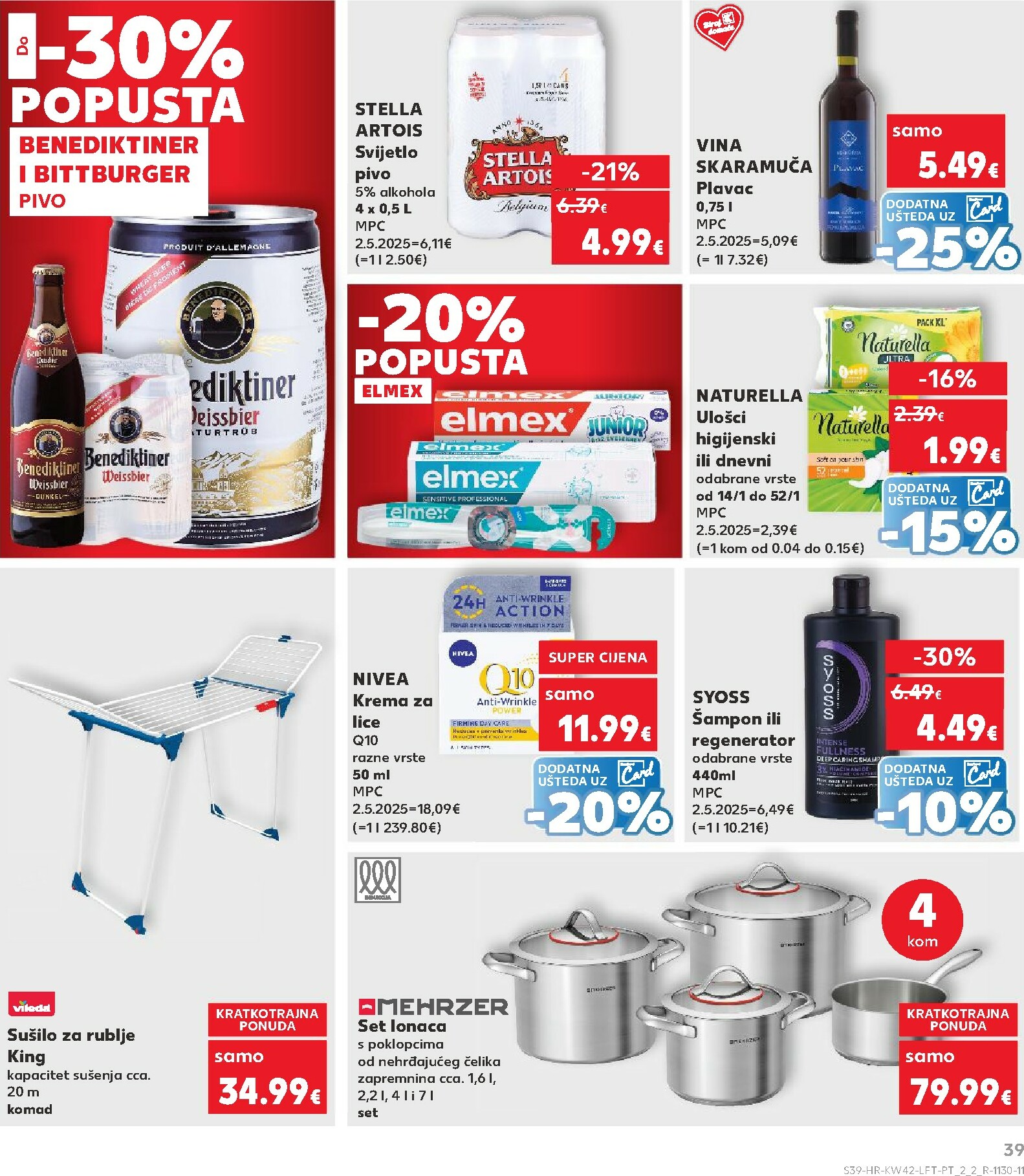 kaufland - Prelistajte katalog Kaufland, vrijedi od 15.10. do 21.10. - page: 39 kaufland - Prelistajte katalog Kaufland, vrijedi od 15.10. do 21.10. - page: 39