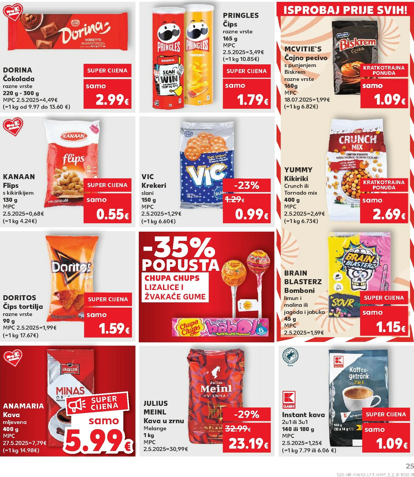 kaufland - Prelistajte katalog Kaufland, vrijedi od 15.10. do 21.10. - page: 25 kaufland - Prelistajte katalog Kaufland, vrijedi od 15.10. do 21.10. - page: 25