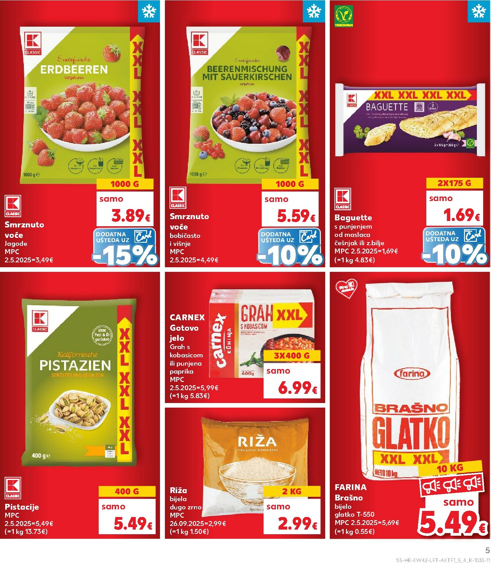 kaufland - Prelistajte katalog Kaufland, vrijedi od 15.10. do 21.10. - page: 5 kaufland - Prelistajte katalog Kaufland, vrijedi od 15.10. do 21.10. - page: 5