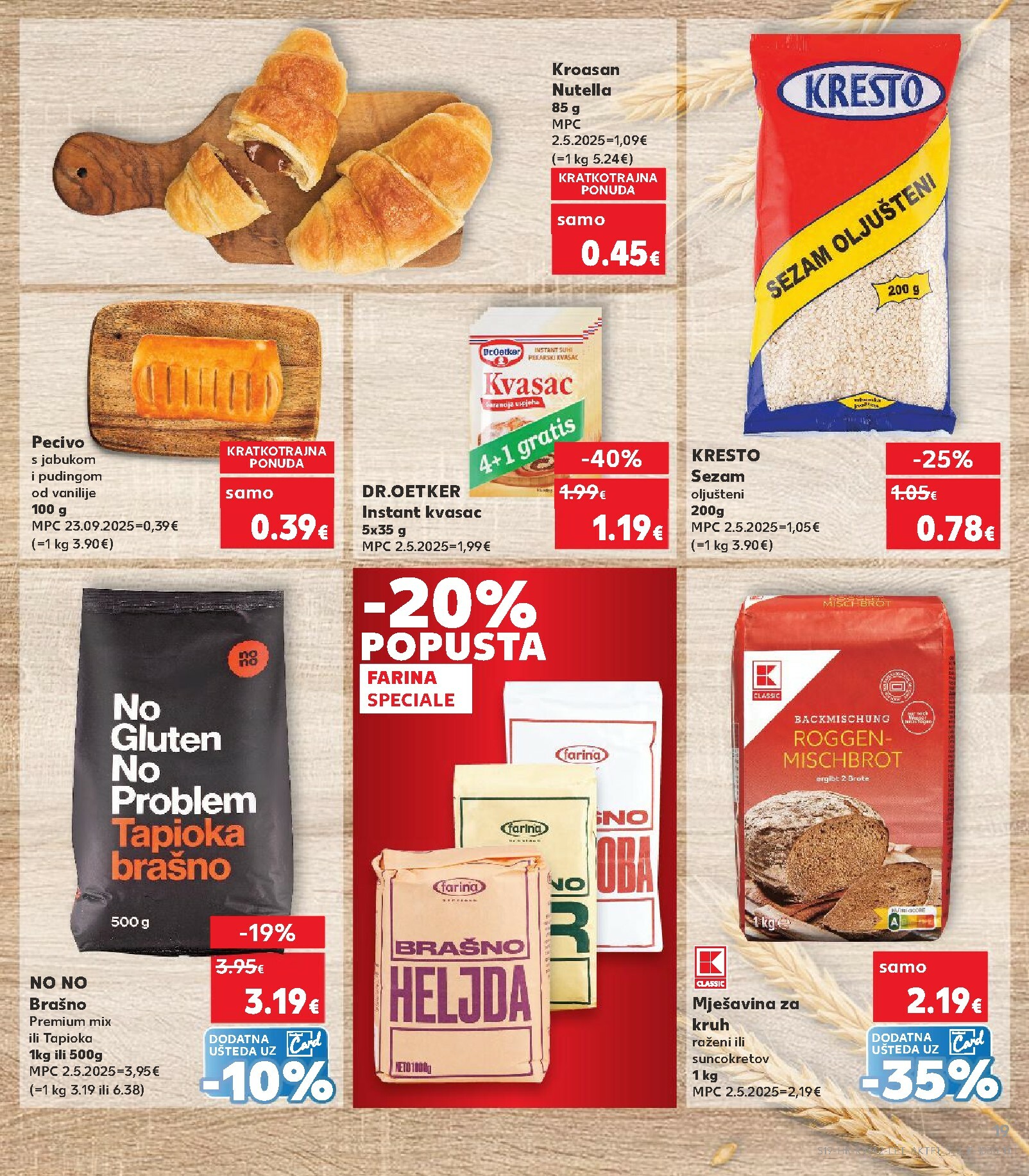kaufland - Prelistajte katalog Kaufland, vrijedi od 15.10. do 21.10. - page: 19 kaufland - Prelistajte katalog Kaufland, vrijedi od 15.10. do 21.10. - page: 19