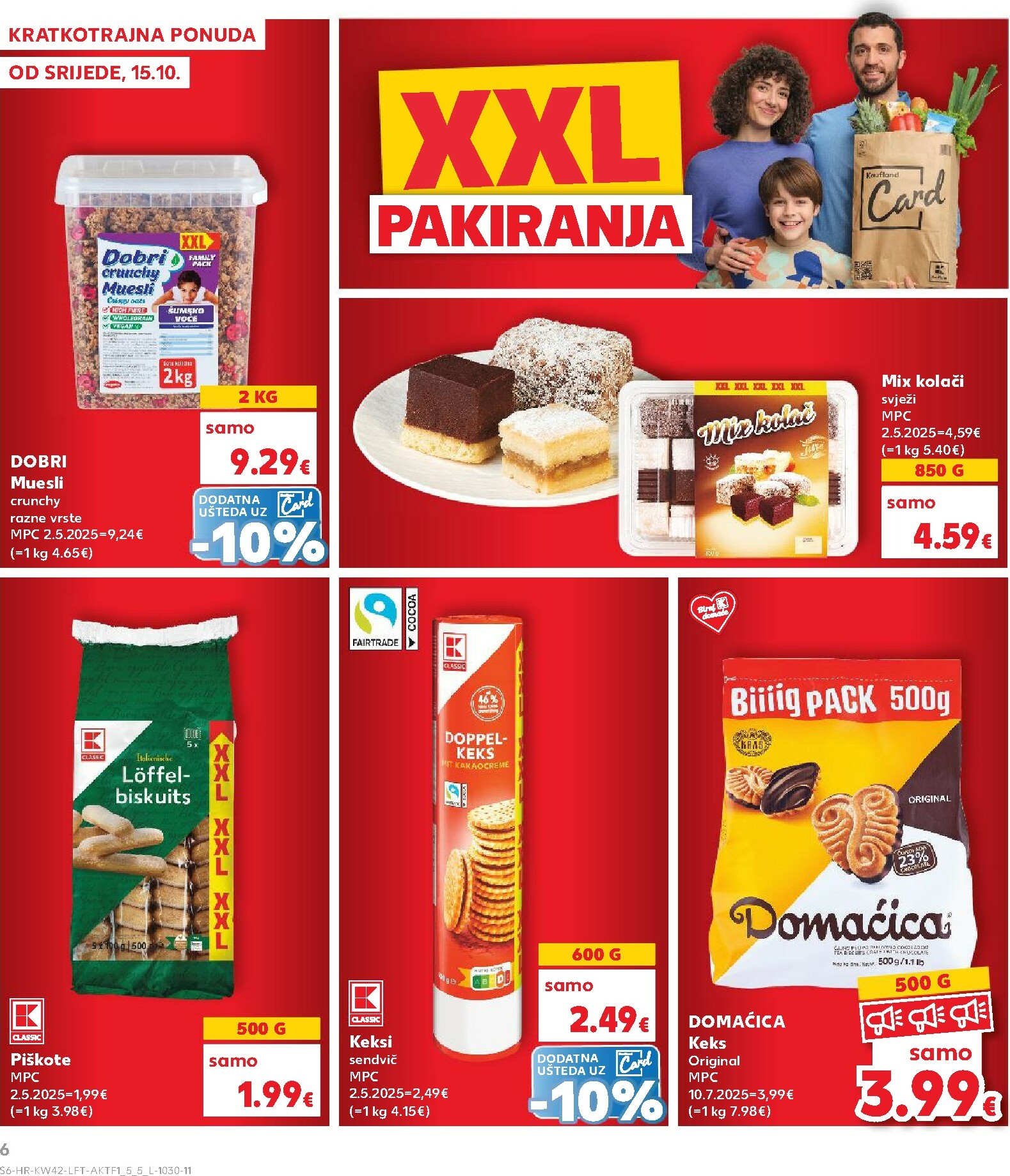 kaufland - Prelistajte katalog Kaufland, vrijedi od 15.10. do 21.10. - page: 6 kaufland - Prelistajte katalog Kaufland, vrijedi od 15.10. do 21.10. - page: 6