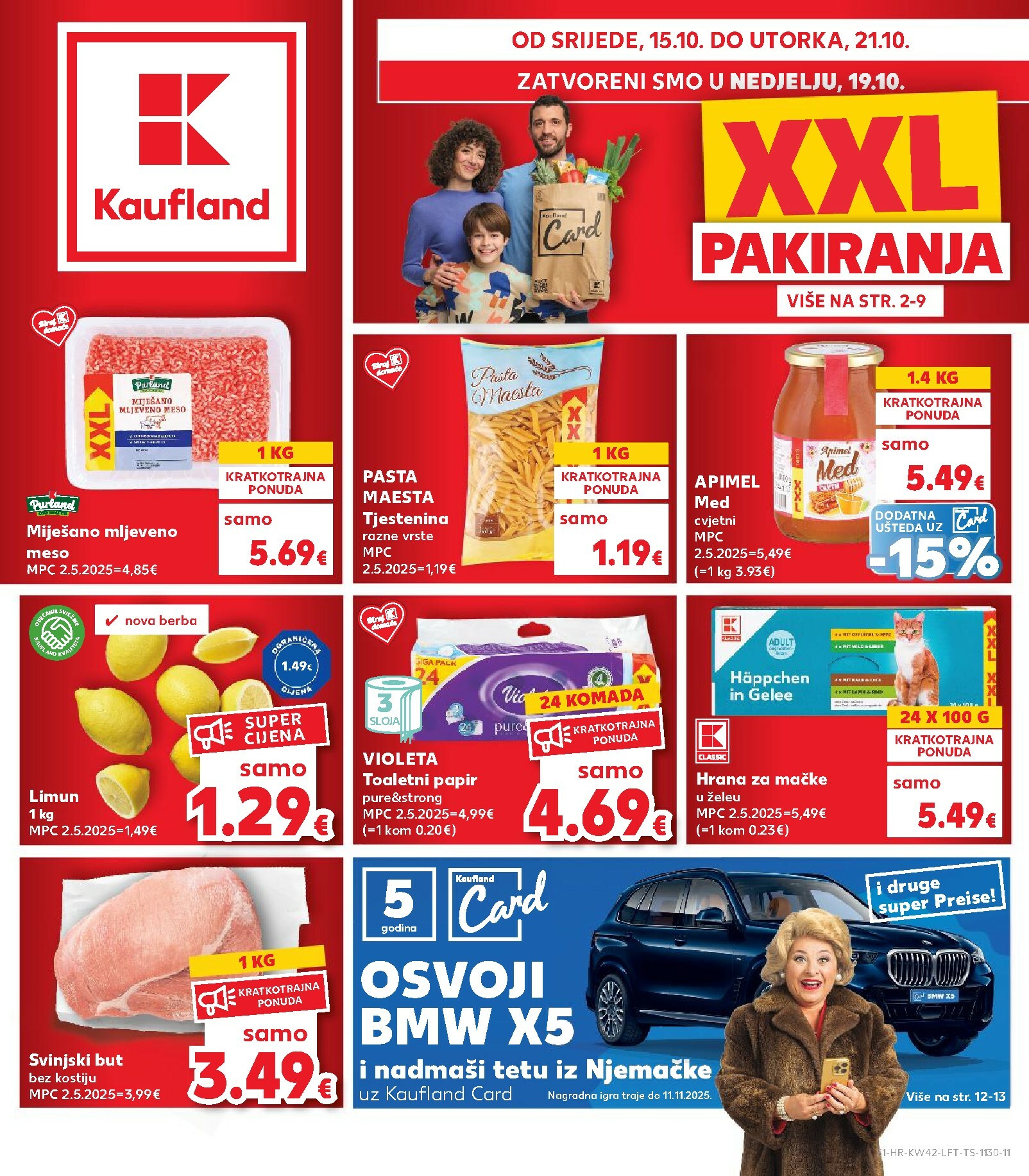 kaufland - Prelistajte katalog Kaufland, vrijedi od 15.10. do 21.10.
