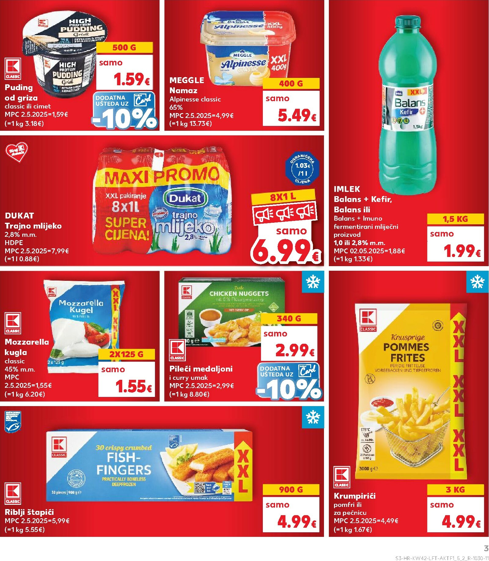 kaufland - Prelistajte katalog Kaufland, vrijedi od 15.10. do 21.10. - page: 3 kaufland - Prelistajte katalog Kaufland, vrijedi od 15.10. do 21.10. - page: 3