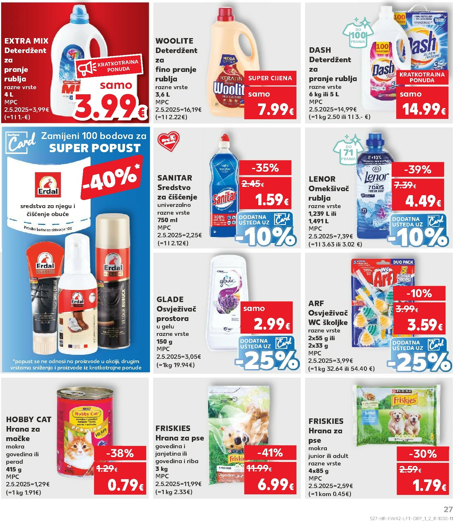 kaufland - Prelistajte katalog Kaufland, vrijedi od 15.10. do 21.10. - page: 27 kaufland - Prelistajte katalog Kaufland, vrijedi od 15.10. do 21.10. - page: 27