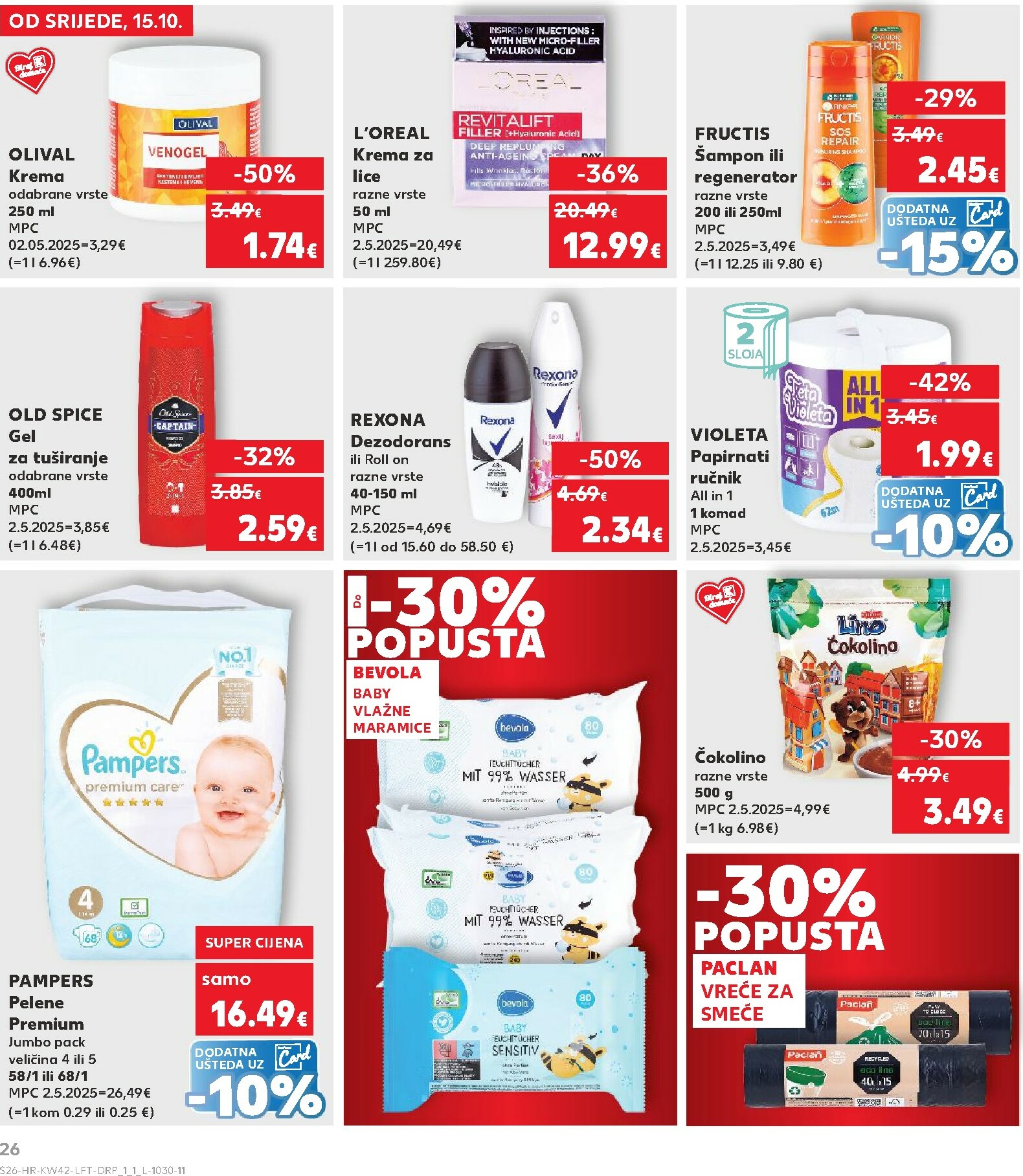 kaufland - Prelistajte katalog Kaufland, vrijedi od 15.10. do 21.10. - page: 26 kaufland - Prelistajte katalog Kaufland, vrijedi od 15.10. do 21.10. - page: 26