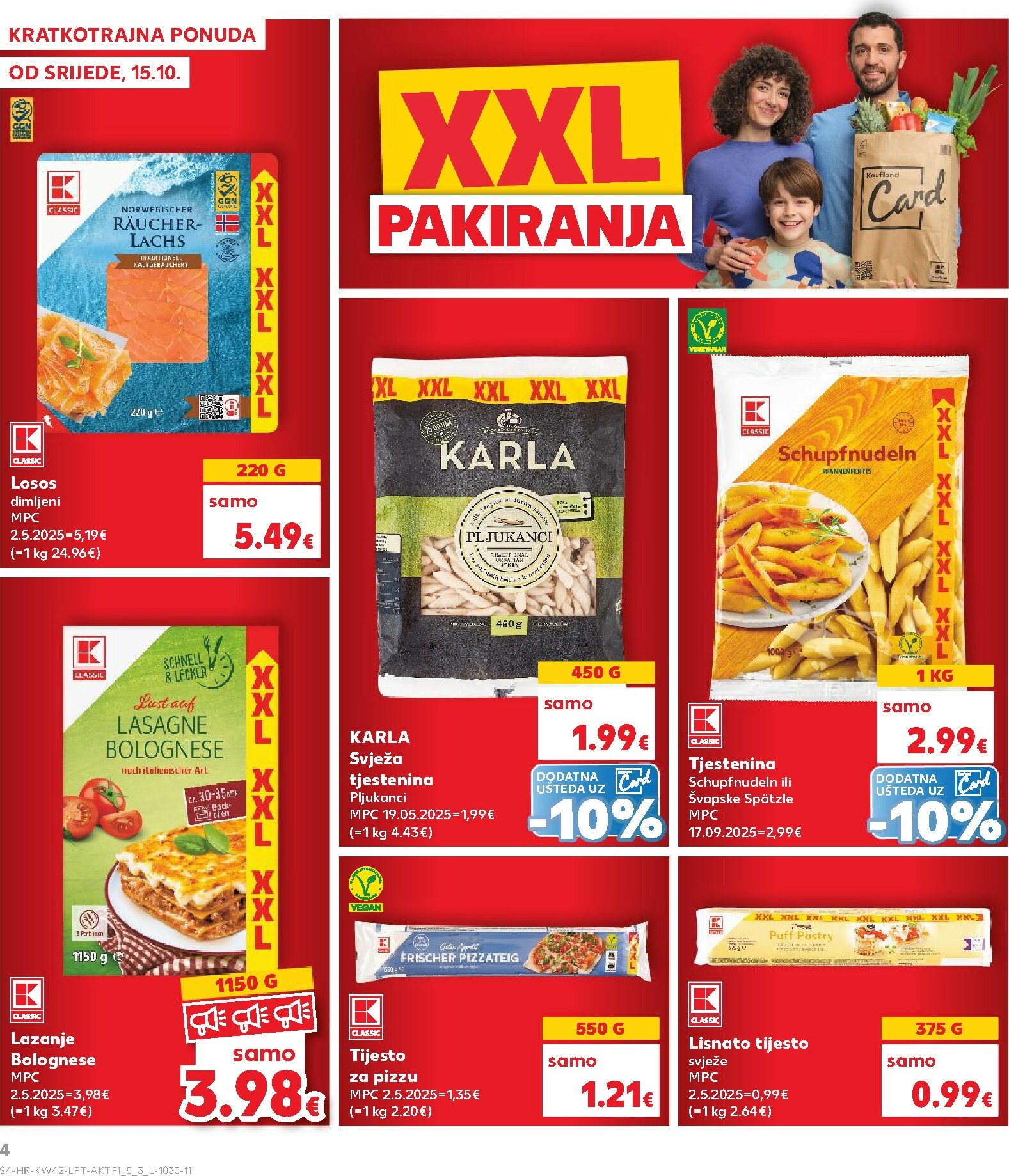 kaufland - Prelistajte katalog Kaufland, vrijedi od 15.10. do 21.10. - page: 4 kaufland - Prelistajte katalog Kaufland, vrijedi od 15.10. do 21.10. - page: 4