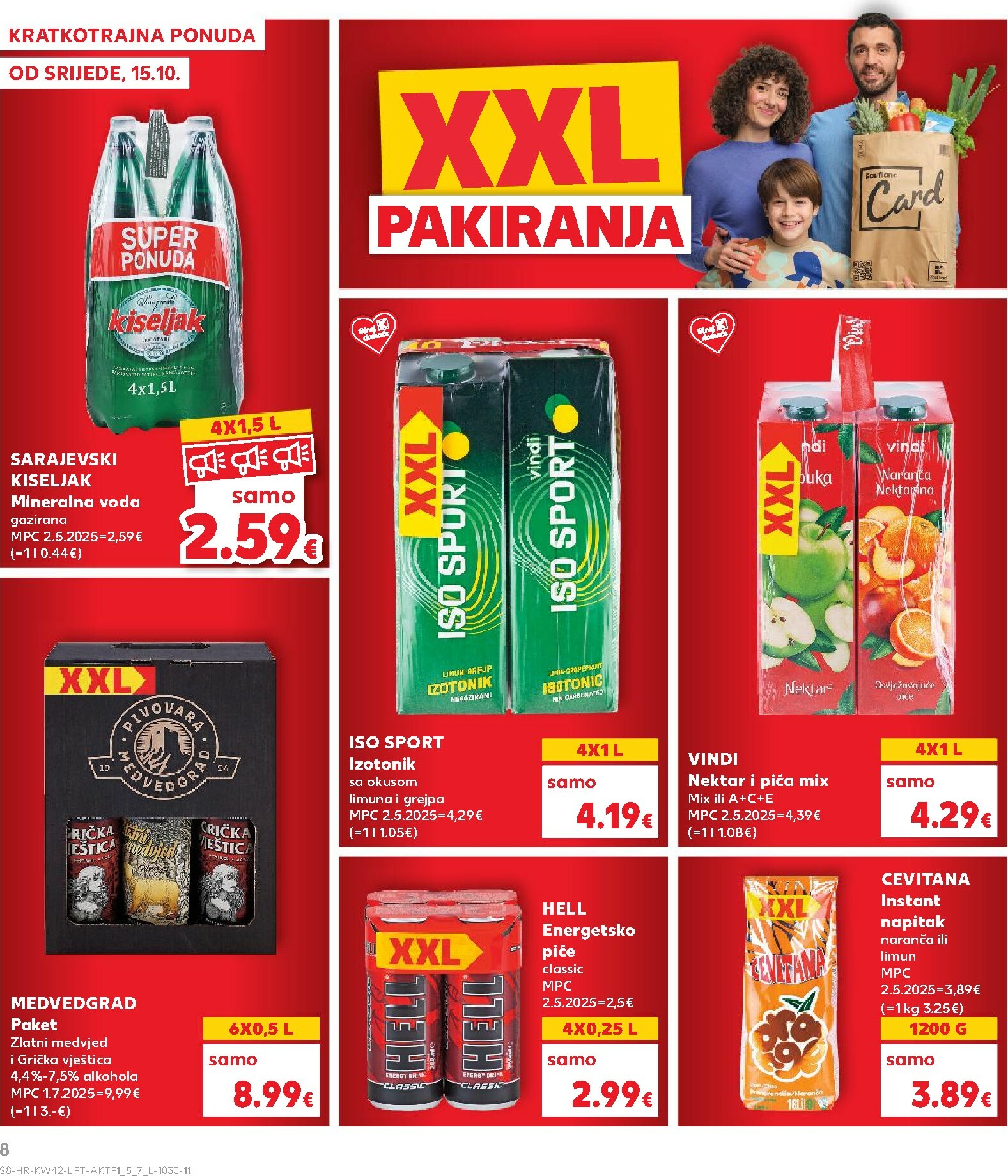 kaufland - Prelistajte katalog Kaufland, vrijedi od 15.10. do 21.10. - page: 8 kaufland - Prelistajte katalog Kaufland, vrijedi od 15.10. do 21.10. - page: 8