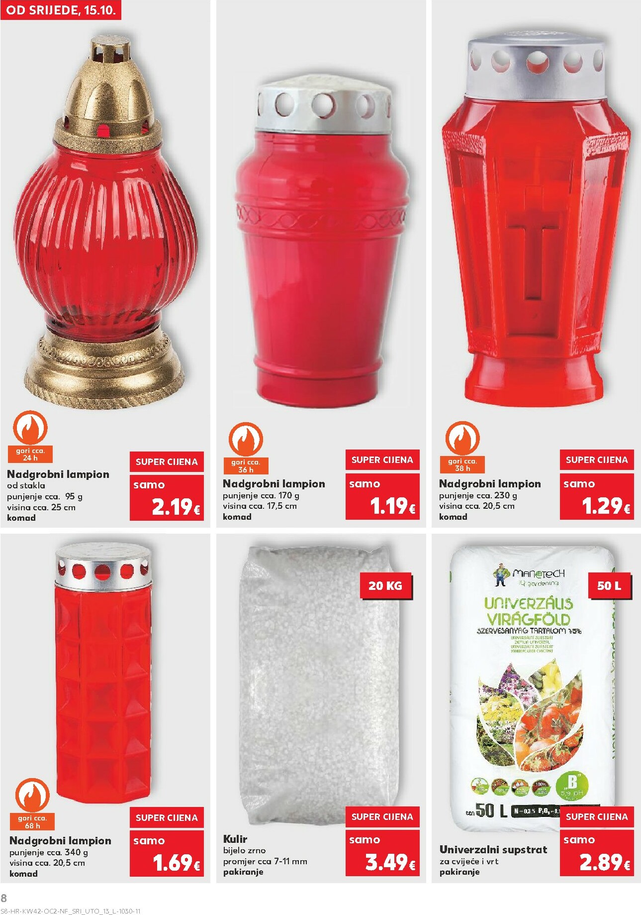 kaufland - Prelistajte katalog Kaufland - Neprehrambenih proizvoda, vrijedi od 15.10. do 21.10. - page: 8