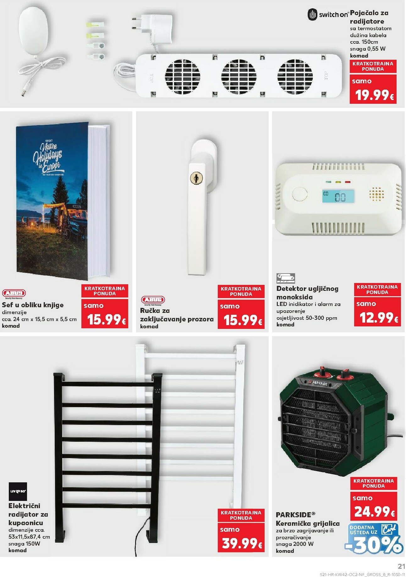 kaufland - Prelistajte katalog Kaufland - Neprehrambenih proizvoda, vrijedi od 15.10. do 21.10. - page: 21