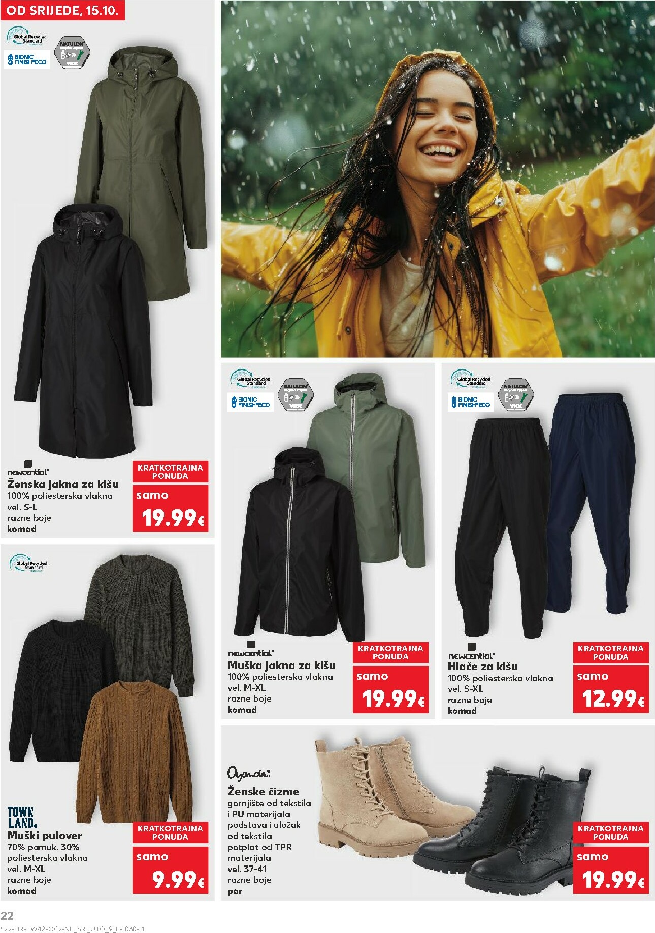 kaufland - Prelistajte katalog Kaufland - Neprehrambenih proizvoda, vrijedi od 15.10. do 21.10. - page: 22