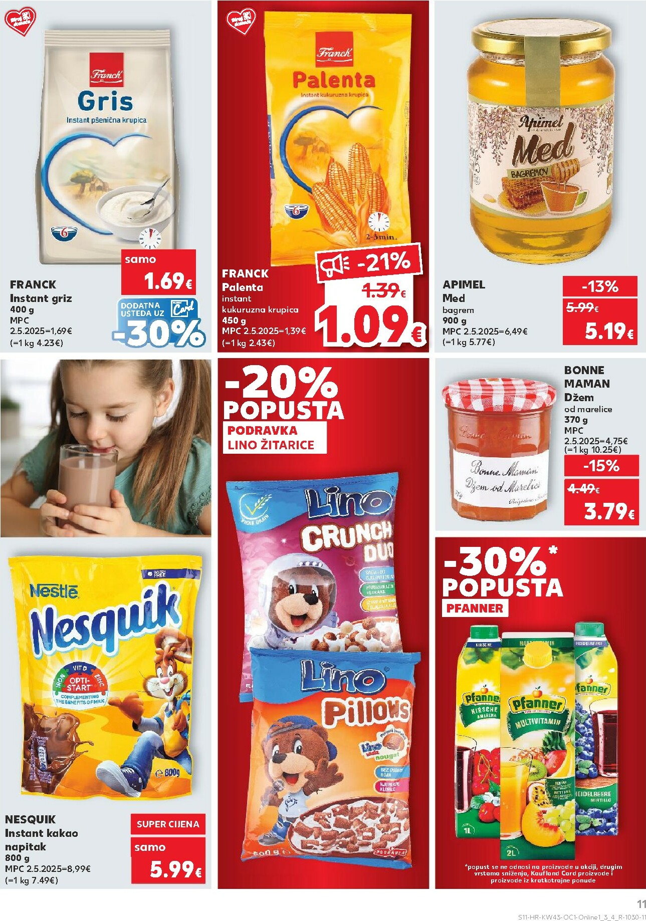 kaufland - Prelistajte katalog Kaufland - Želiš još bogatiju ponudu, vrijedi od 22.10. do 28.10. - page: 11