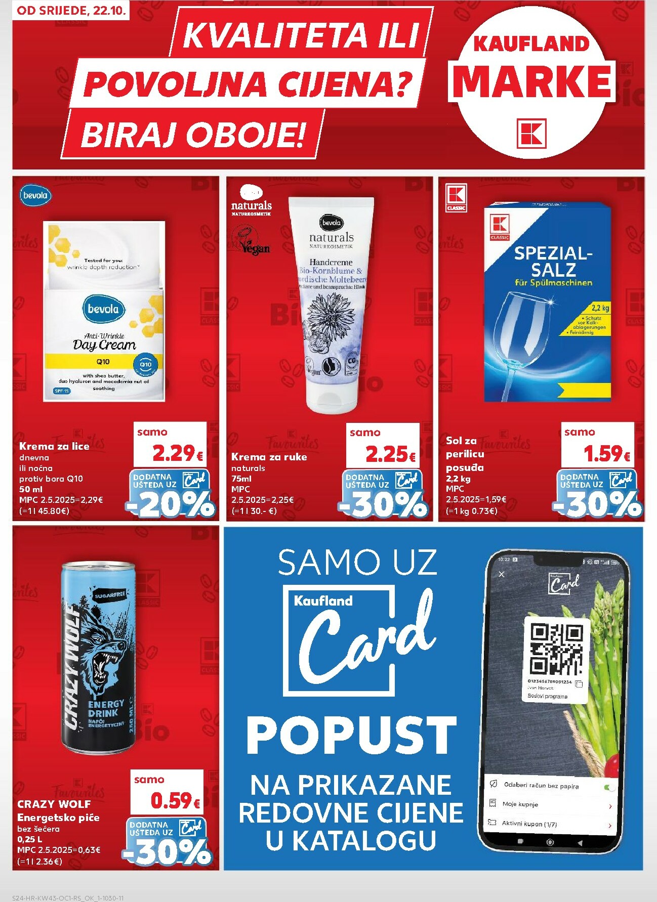 kaufland - Prelistajte katalog Kaufland - Želiš još bogatiju ponudu, vrijedi od 22.10. do 28.10. - page: 24
