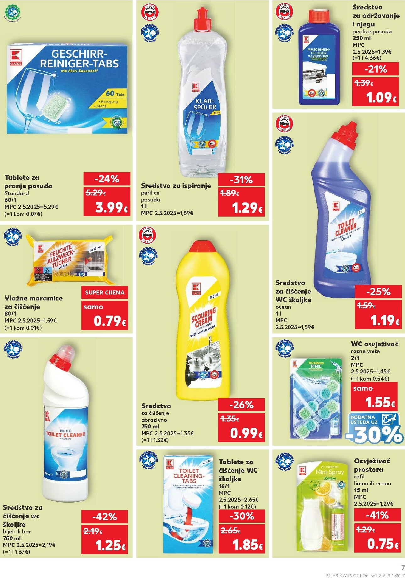 kaufland - Prelistajte katalog Kaufland - Želiš još bogatiju ponudu, vrijedi od 22.10. do 28.10. - page: 7