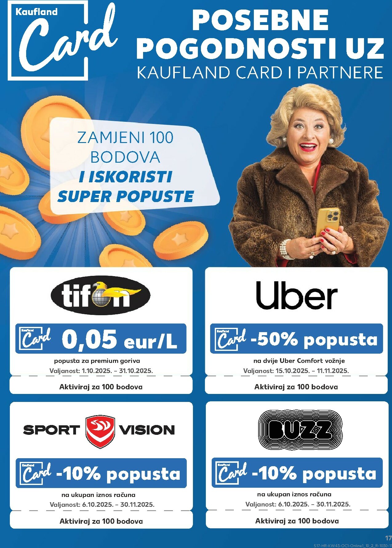 kaufland - Prelistajte katalog Kaufland - Želiš još bogatiju ponudu, vrijedi od 22.10. do 28.10. - page: 17