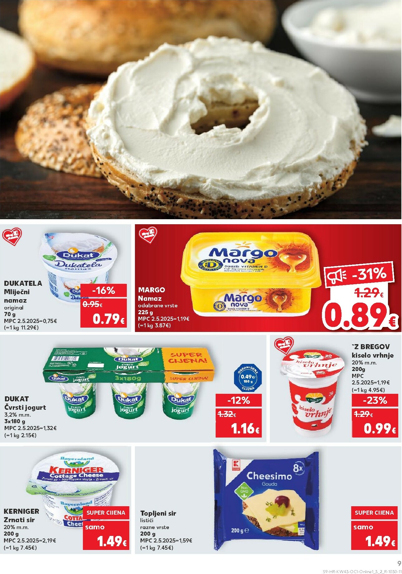 kaufland - Prelistajte katalog Kaufland - Želiš još bogatiju ponudu, vrijedi od 22.10. do 28.10. - page: 9
