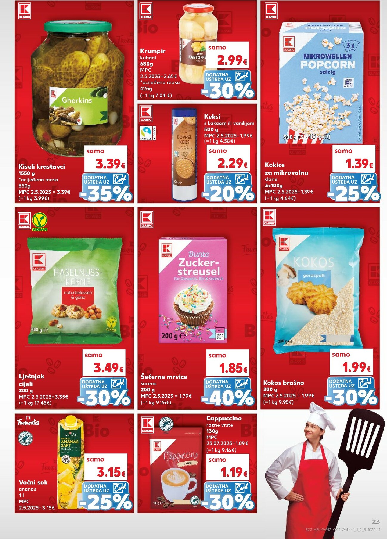 kaufland - Prelistajte katalog Kaufland - Želiš još bogatiju ponudu, vrijedi od 22.10. do 28.10. - page: 23