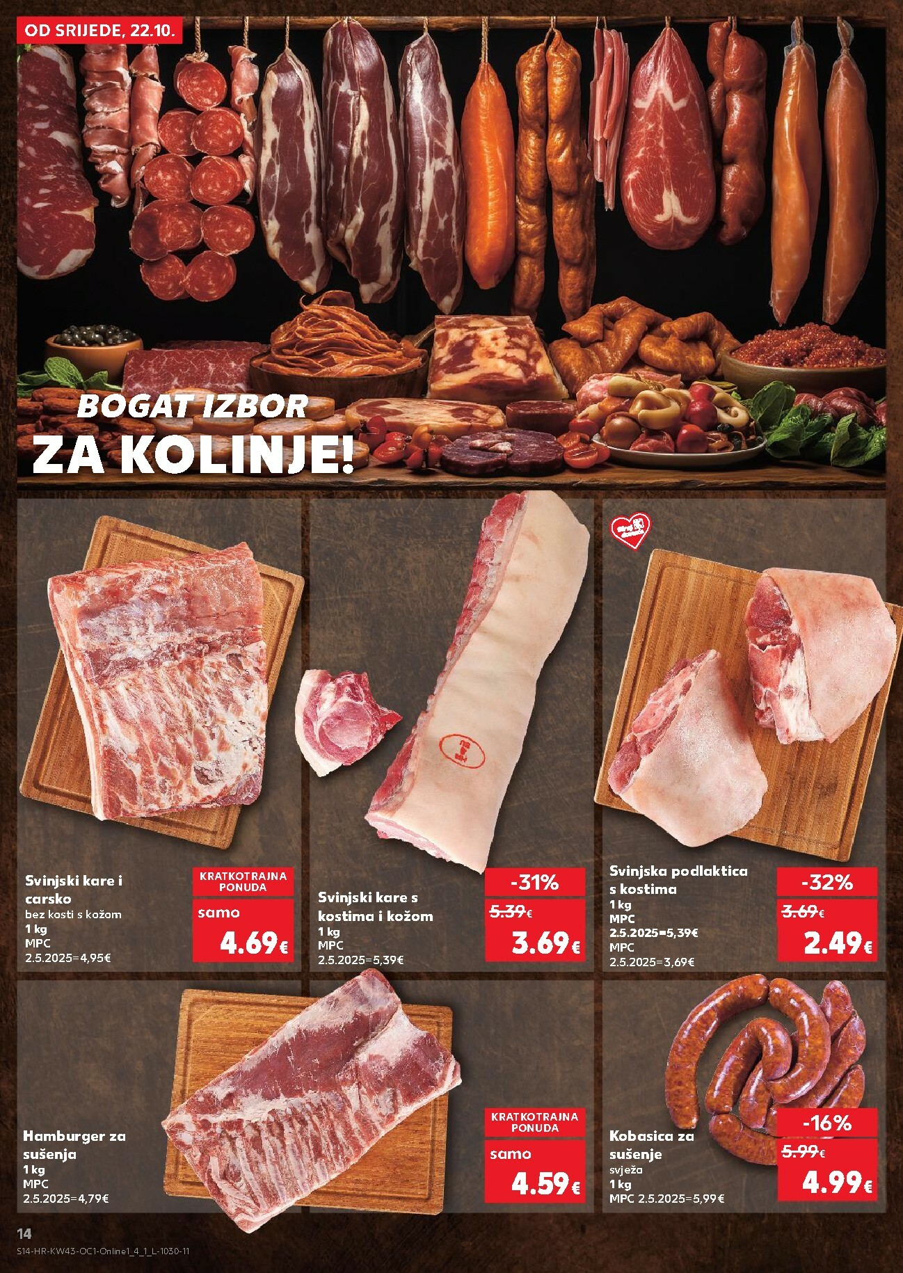 kaufland - Prelistajte katalog Kaufland - Želiš još bogatiju ponudu, vrijedi od 22.10. do 28.10. - page: 14