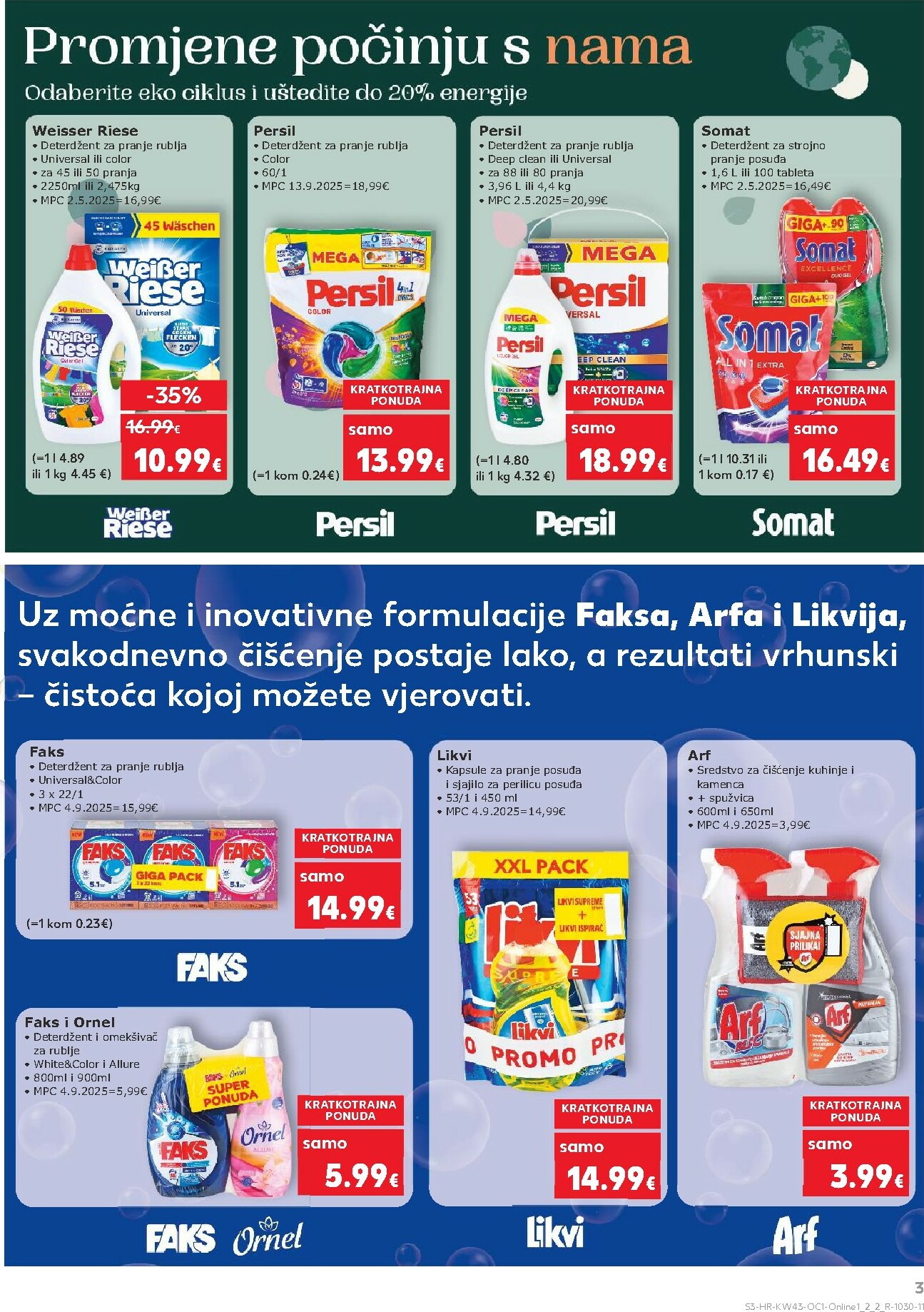 kaufland - Prelistajte katalog Kaufland - Želiš još bogatiju ponudu, vrijedi od 22.10. do 28.10. - page: 3