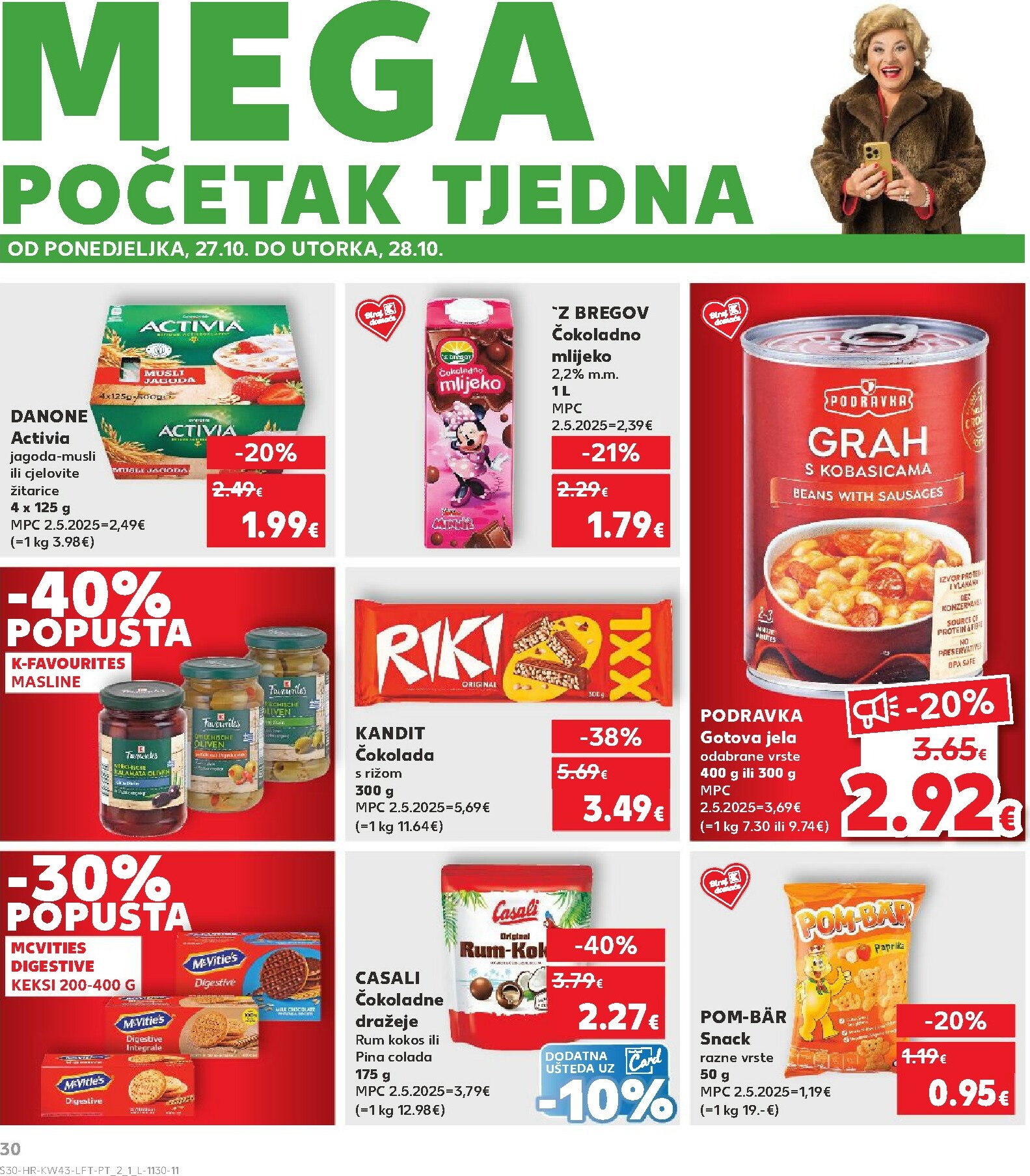 kaufland - Prelistajte katalog Kaufland, vrijedi od 22.10. do 28.10. - page: 30
