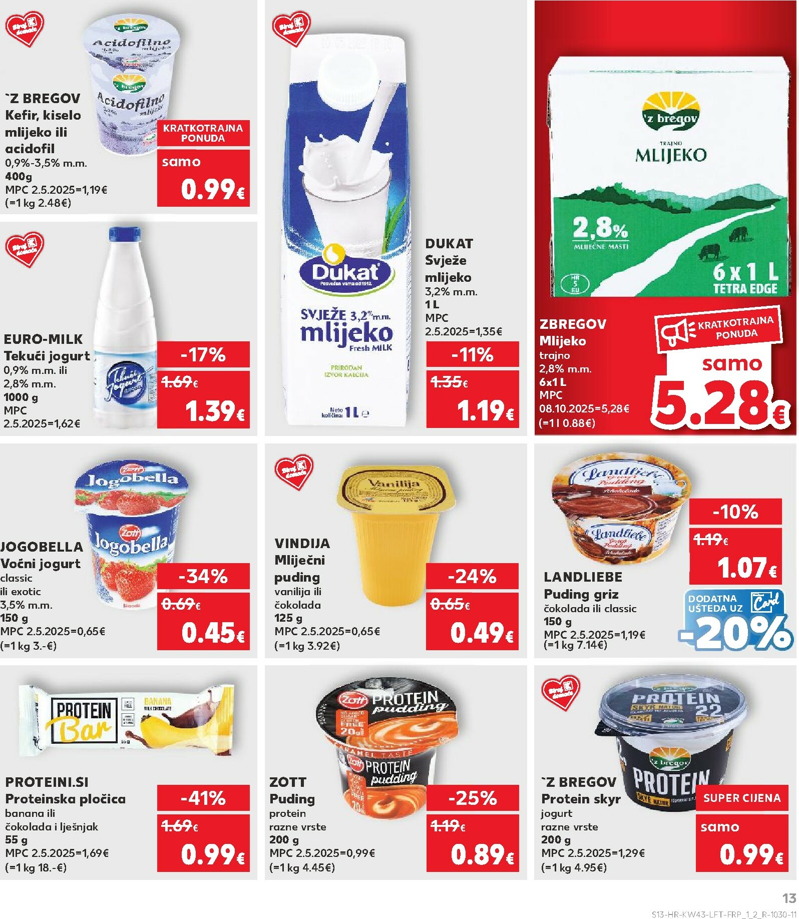 kaufland - Prelistajte katalog Kaufland, vrijedi od 22.10. do 28.10. - page: 13