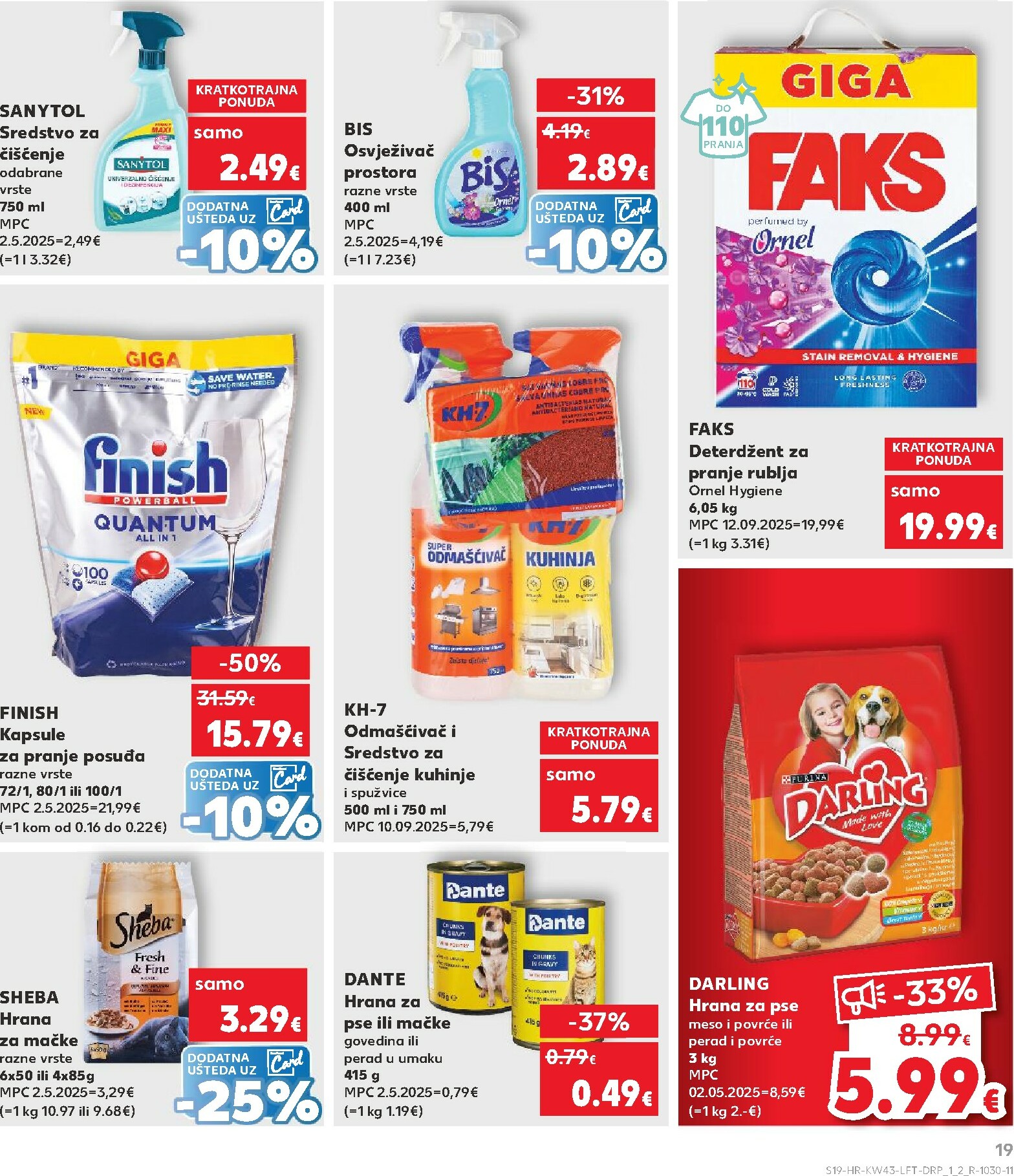 kaufland - Prelistajte katalog Kaufland, vrijedi od 22.10. do 28.10. - page: 19