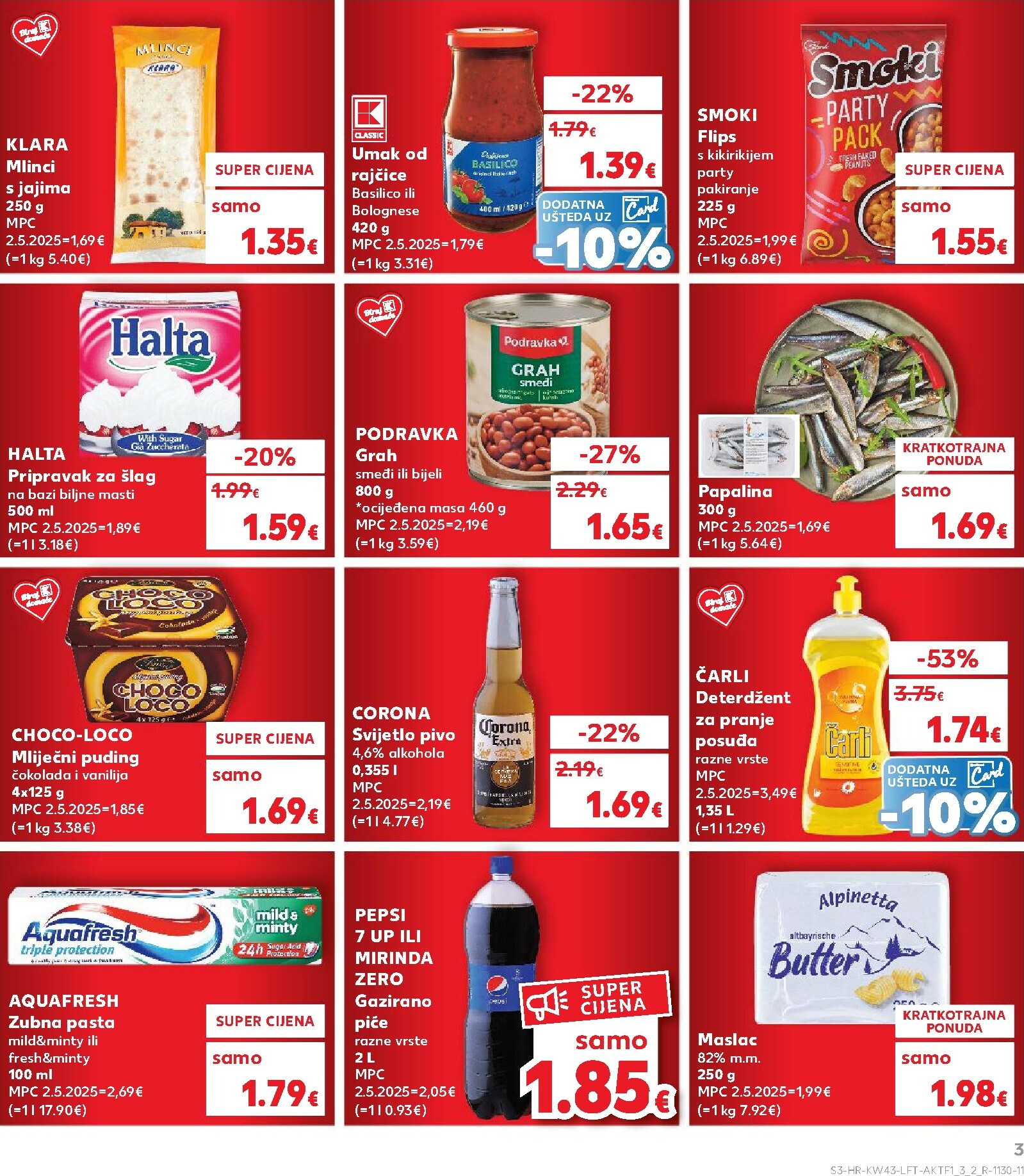 kaufland - Prelistajte katalog Kaufland, vrijedi od 22.10. do 28.10. - page: 3