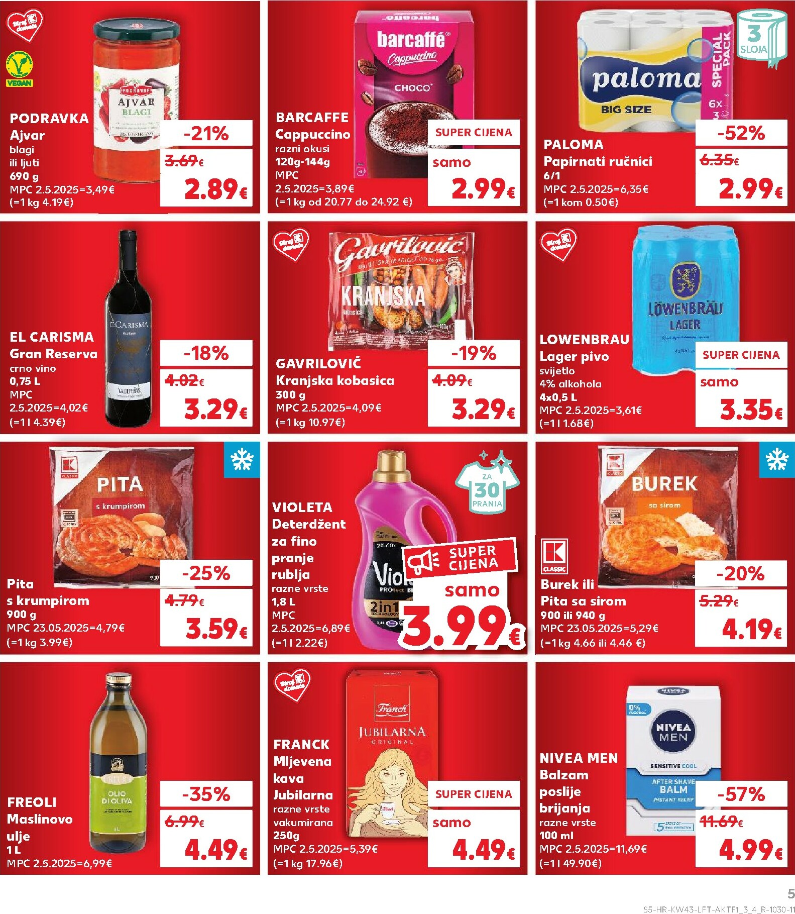 kaufland - Prelistajte katalog Kaufland, vrijedi od 22.10. do 28.10. - page: 5