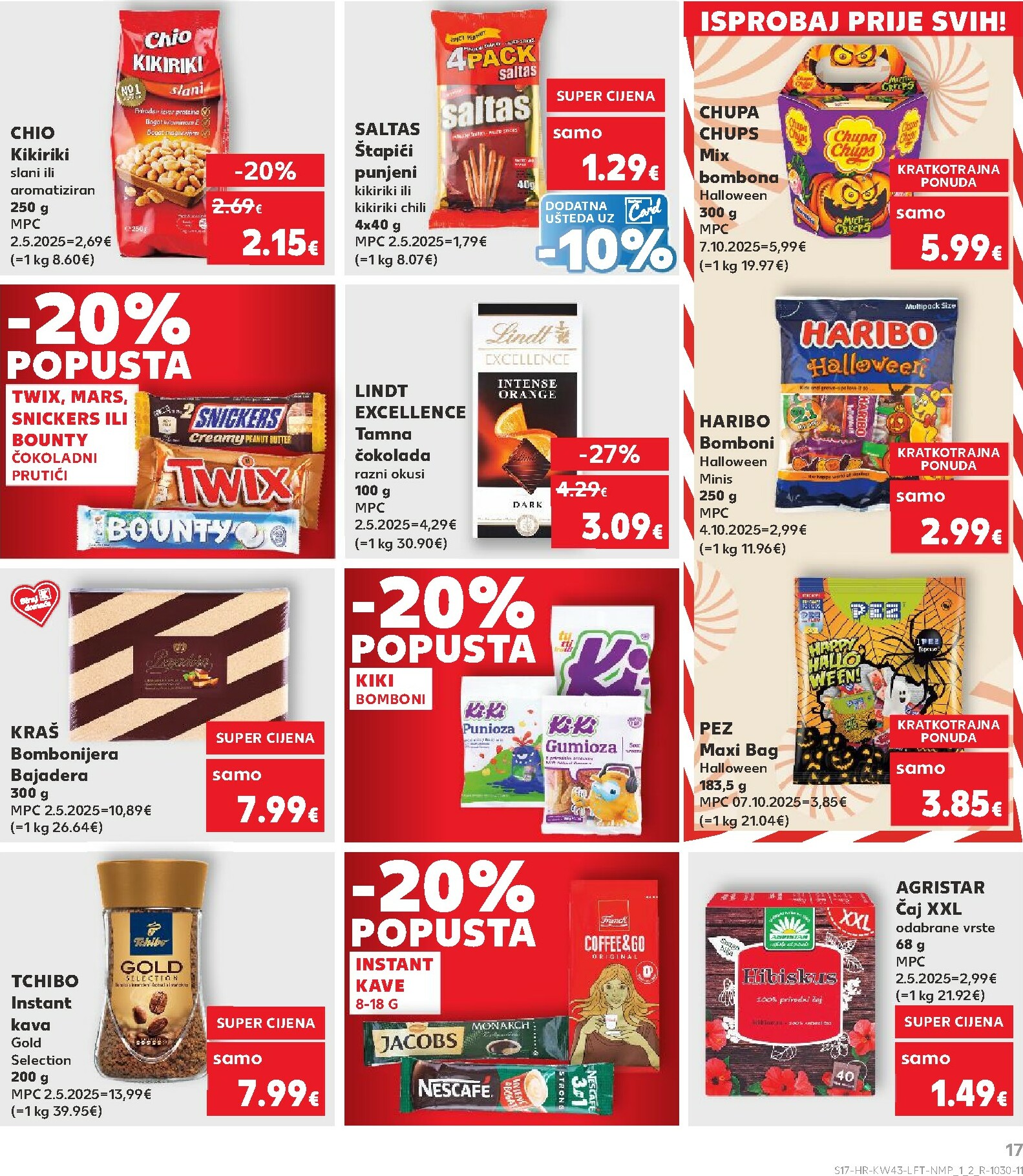 kaufland - Prelistajte katalog Kaufland, vrijedi od 22.10. do 28.10. - page: 17