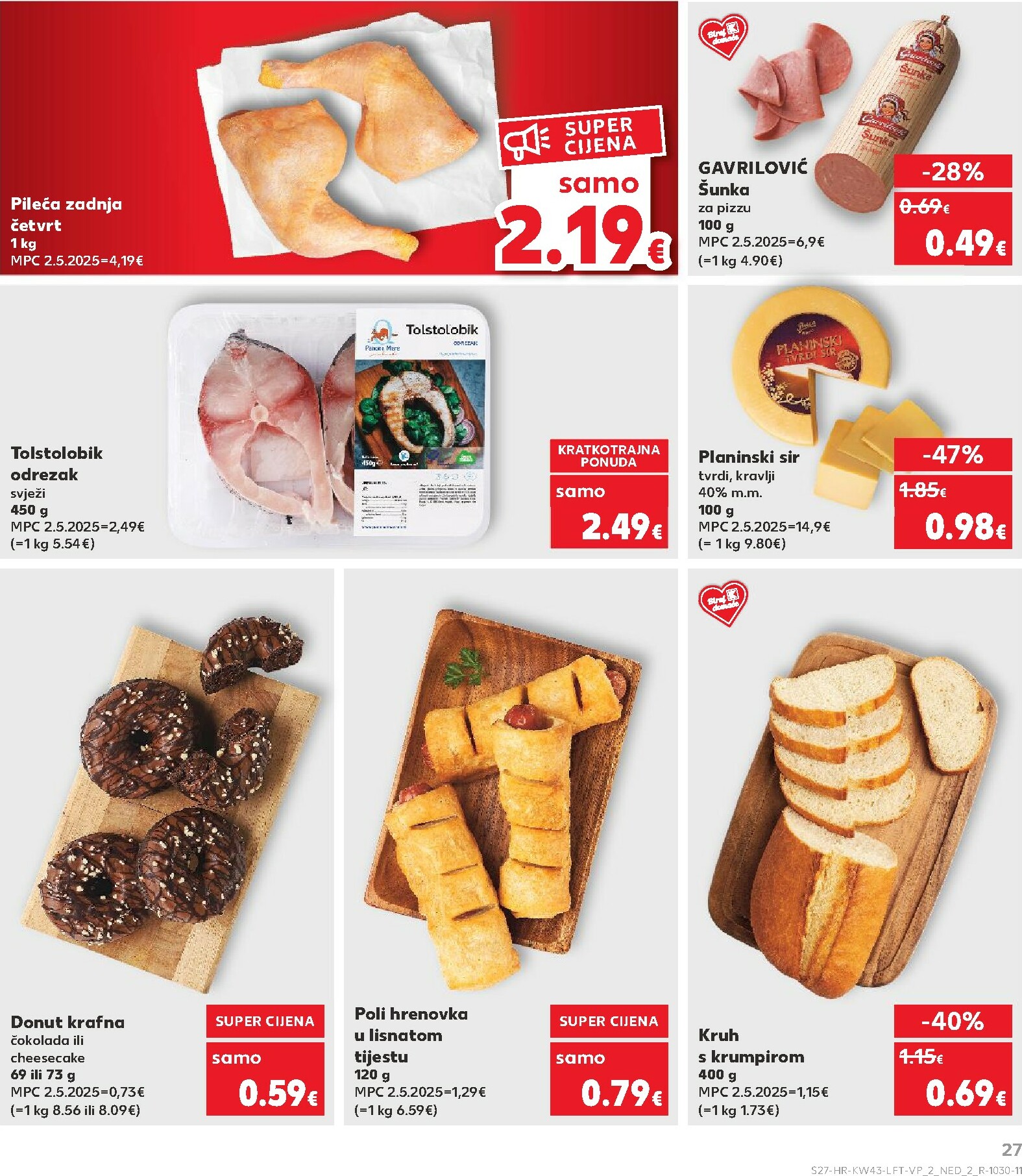 kaufland - Prelistajte katalog Kaufland, vrijedi od 22.10. do 28.10. - page: 27
