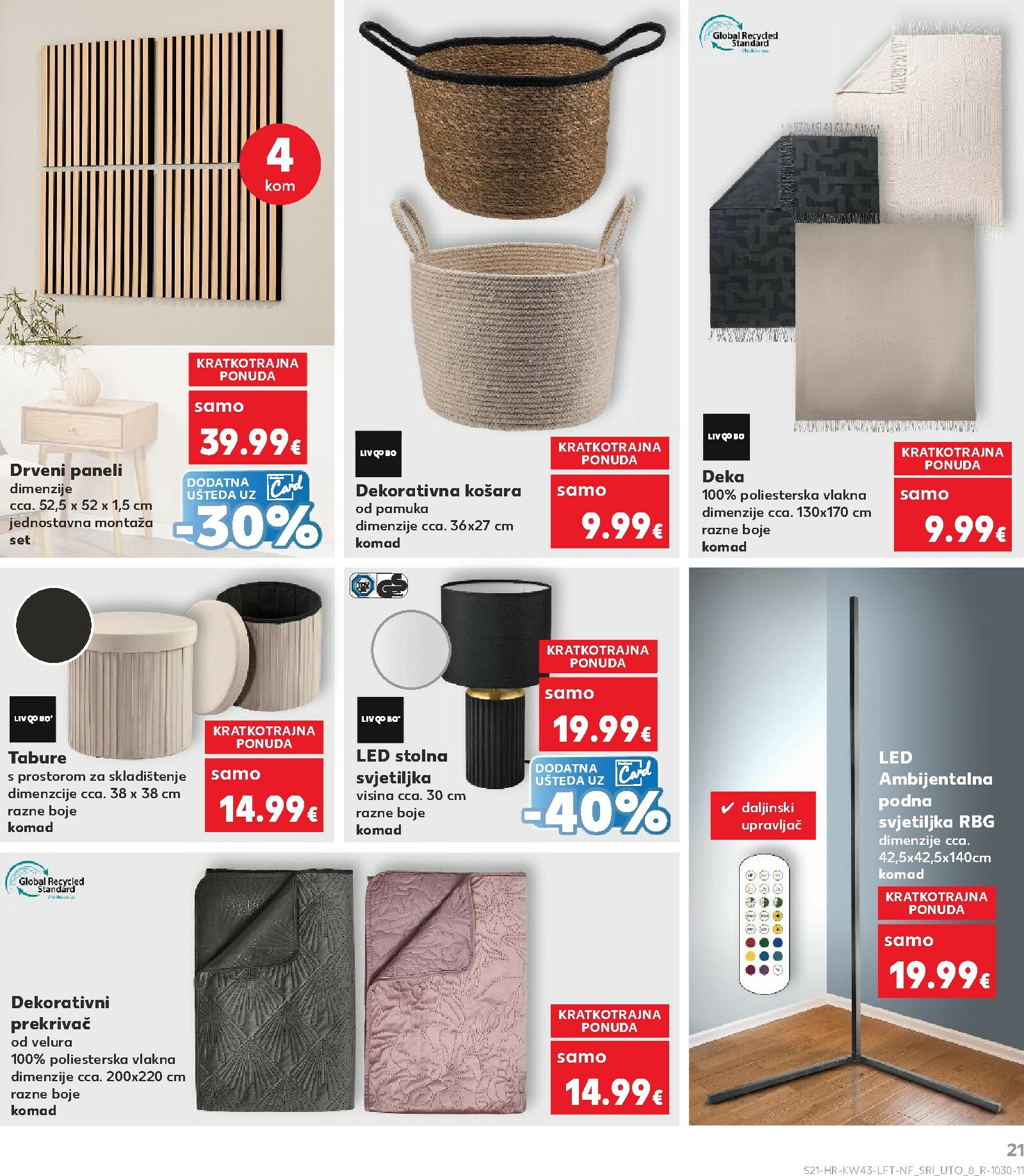 kaufland - Prelistajte katalog Kaufland, vrijedi od 22.10. do 28.10. - page: 21