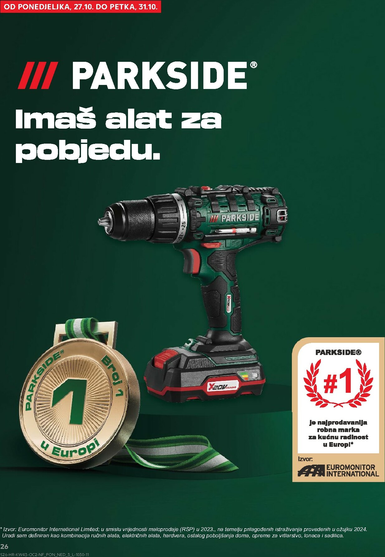 kaufland - Prelistajte katalog Kaufland - Neprehrambenih proizvoda, vrijedi od 22.10. do 28.10. - page: 26