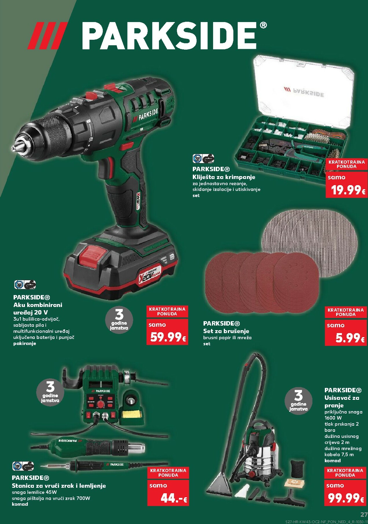 kaufland - Prelistajte katalog Kaufland - Neprehrambenih proizvoda, vrijedi od 22.10. do 28.10. - page: 27