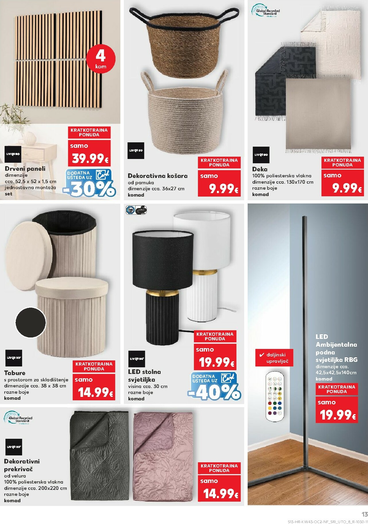 kaufland - Prelistajte katalog Kaufland - Neprehrambenih proizvoda, vrijedi od 22.10. do 28.10. - page: 13
