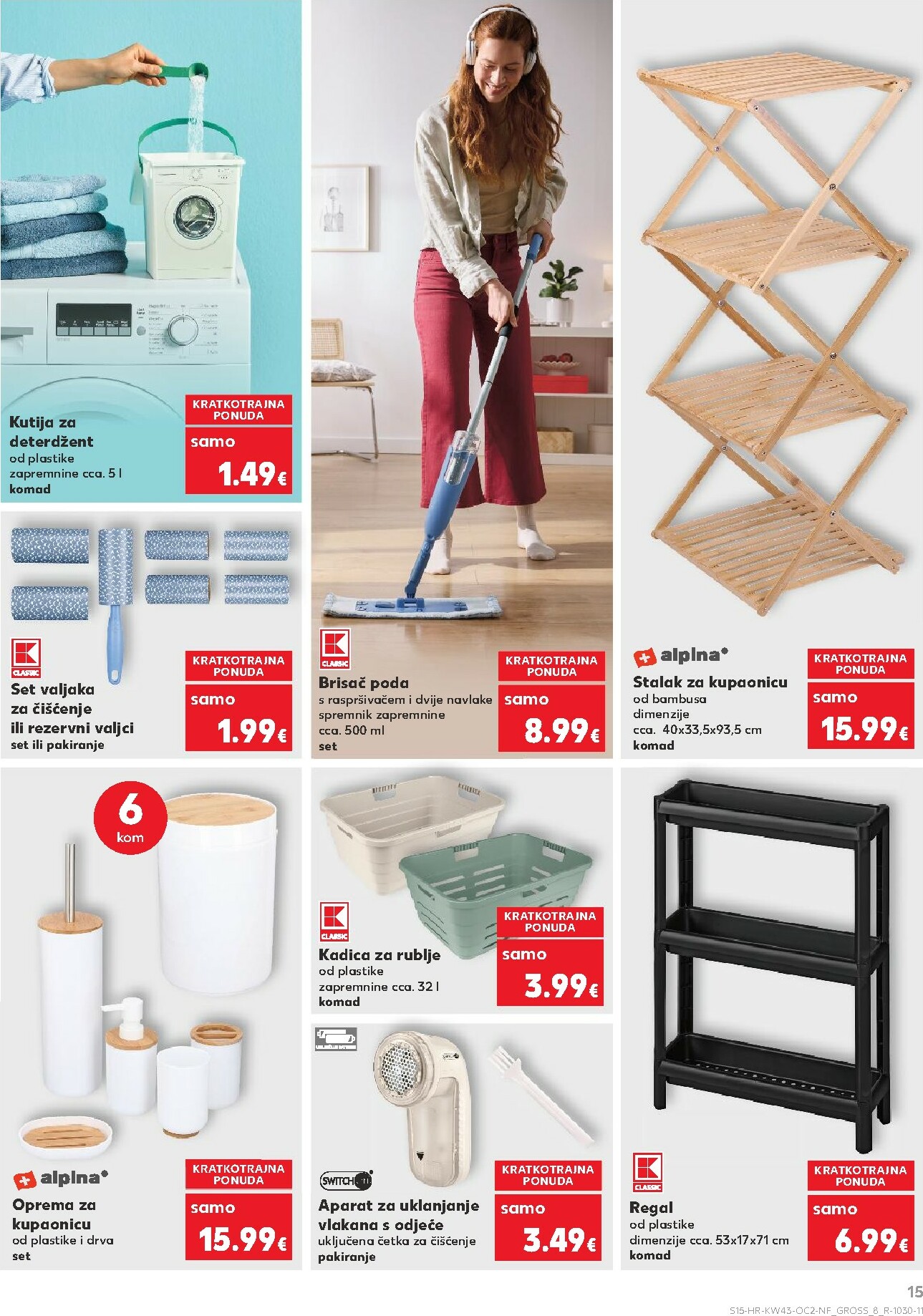 kaufland - Prelistajte katalog Kaufland - Neprehrambenih proizvoda, vrijedi od 22.10. do 28.10. - page: 15