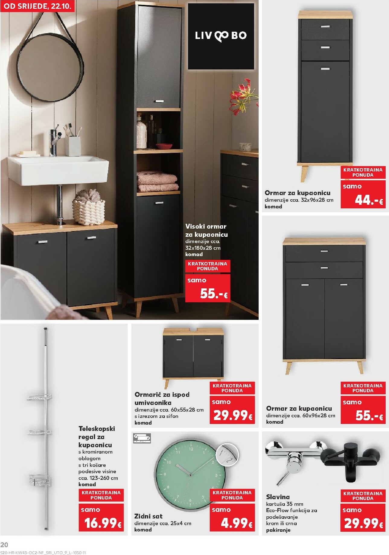 kaufland - Prelistajte katalog Kaufland - Neprehrambenih proizvoda, vrijedi od 22.10. do 28.10. - page: 20