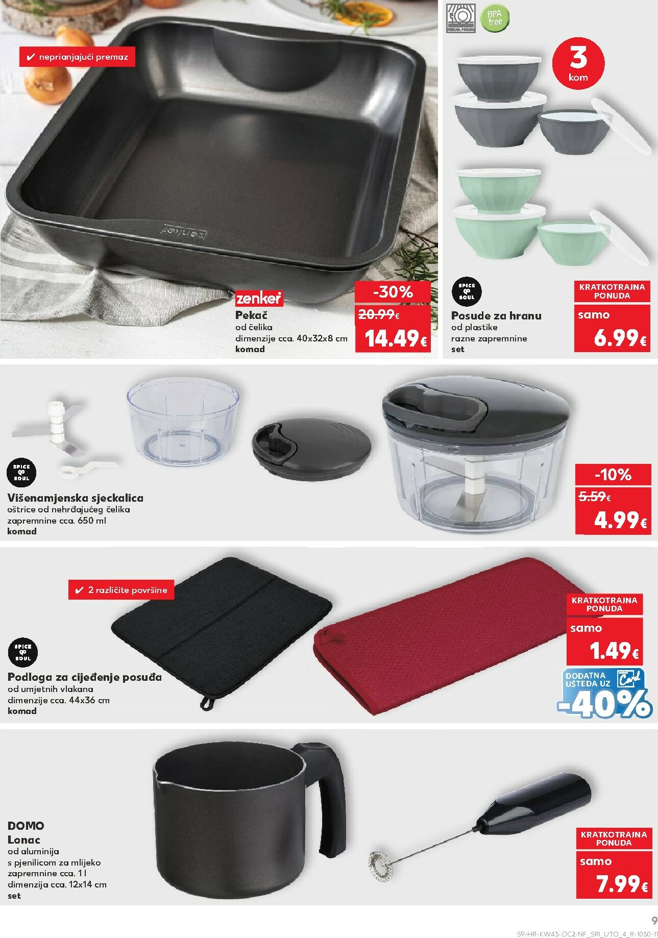 kaufland - Prelistajte katalog Kaufland - Neprehrambenih proizvoda, vrijedi od 22.10. do 28.10. - page: 9