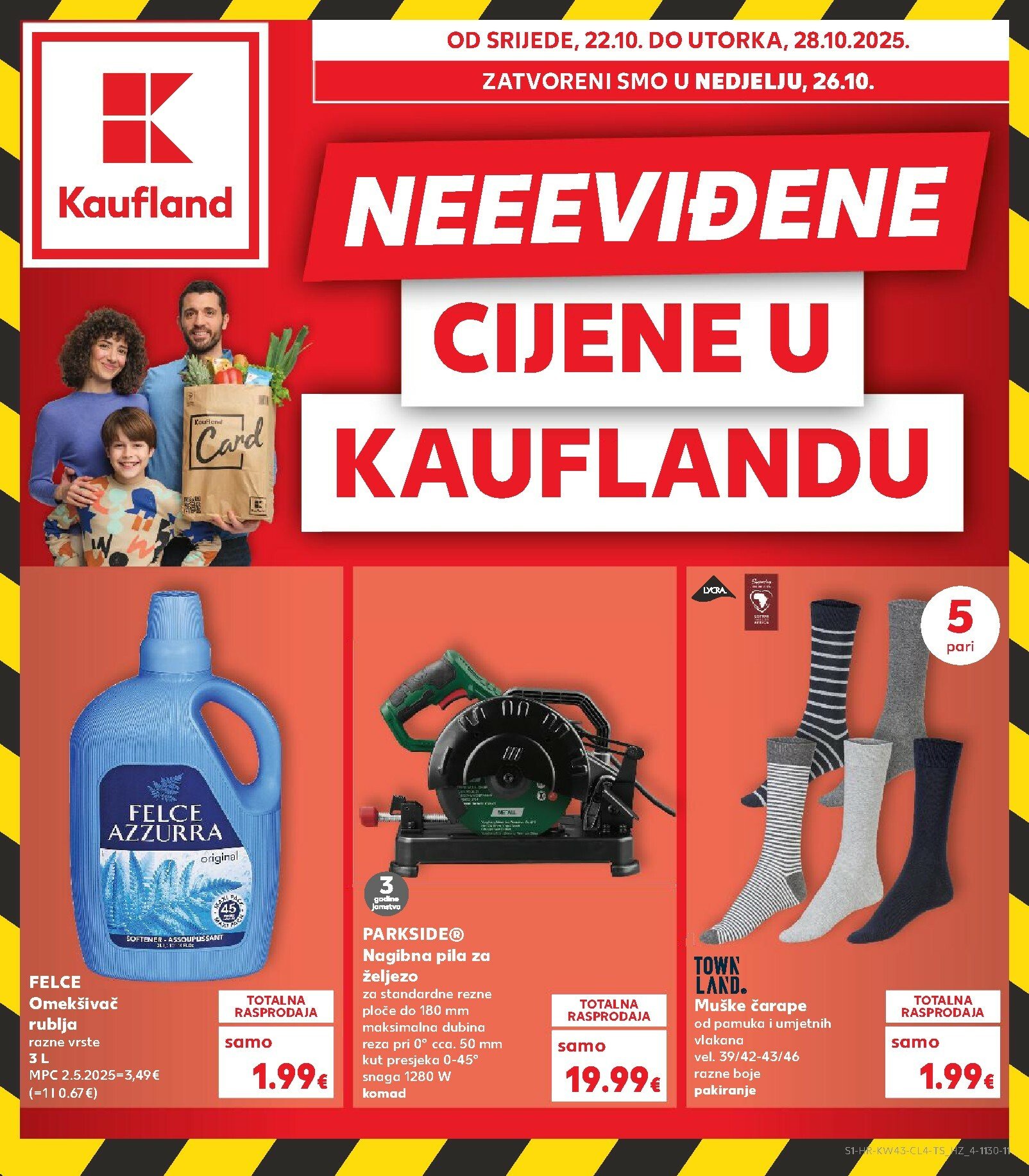 kaufland - Prelistajte katalog Kaufland - Cijene, vrijedi od 22.10. do 28.10.