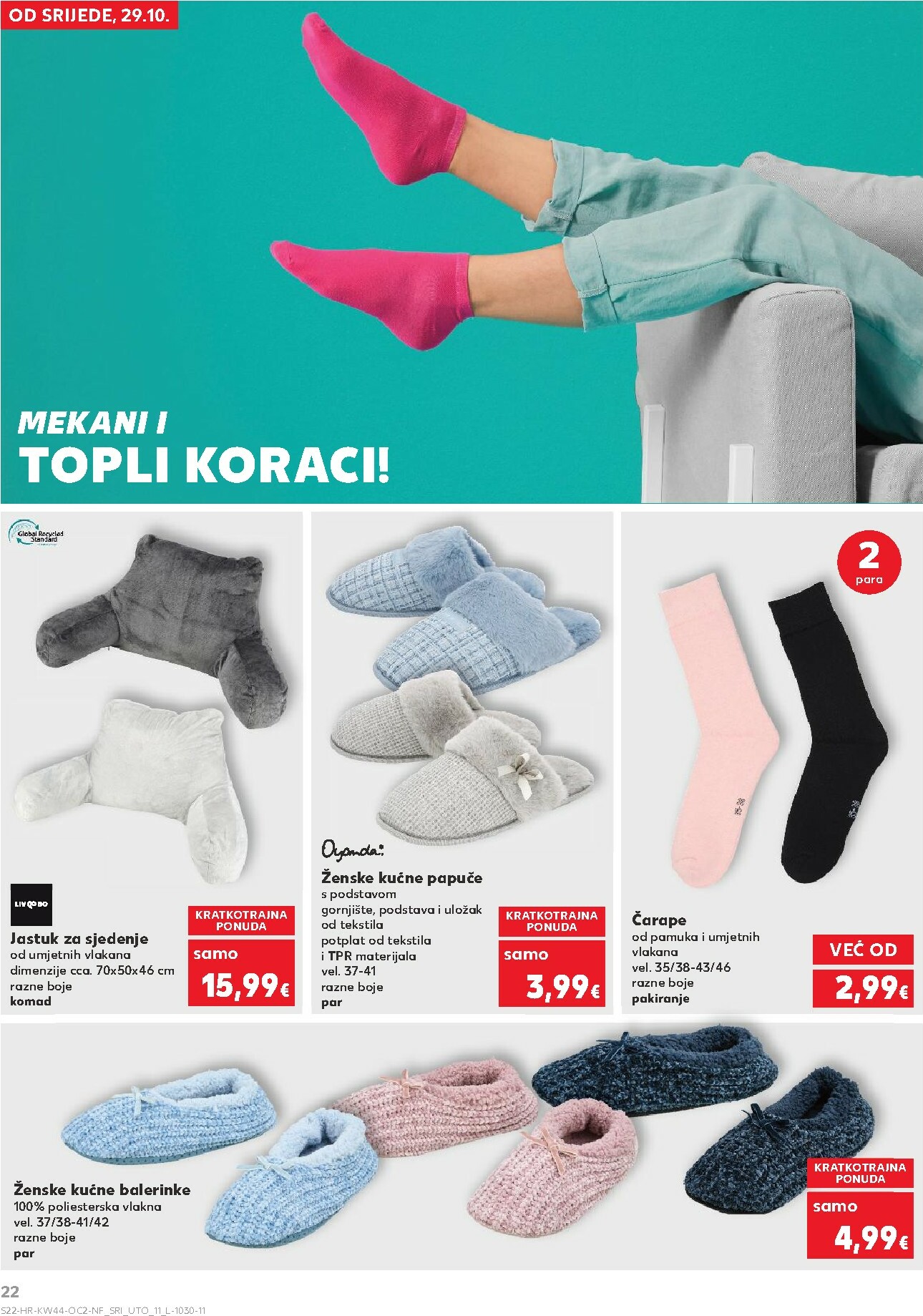 kaufland - Prelistajte katalog Kaufland - Neprehrambenih proizvoda, vrijedi od 29.10. do 04.11. - page: 22