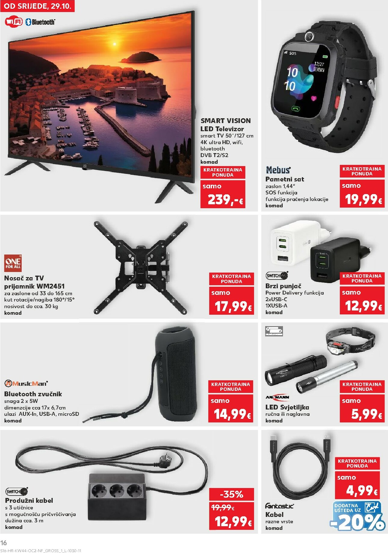kaufland - Prelistajte katalog Kaufland - Neprehrambenih proizvoda, vrijedi od 29.10. do 04.11. - page: 16