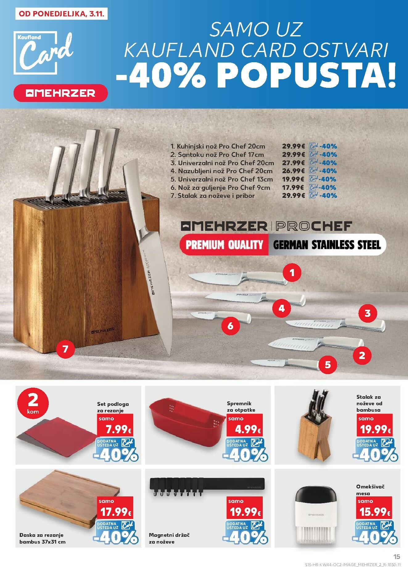 kaufland - Prelistajte katalog Kaufland - Neprehrambenih proizvoda, vrijedi od 29.10. do 04.11. - page: 15