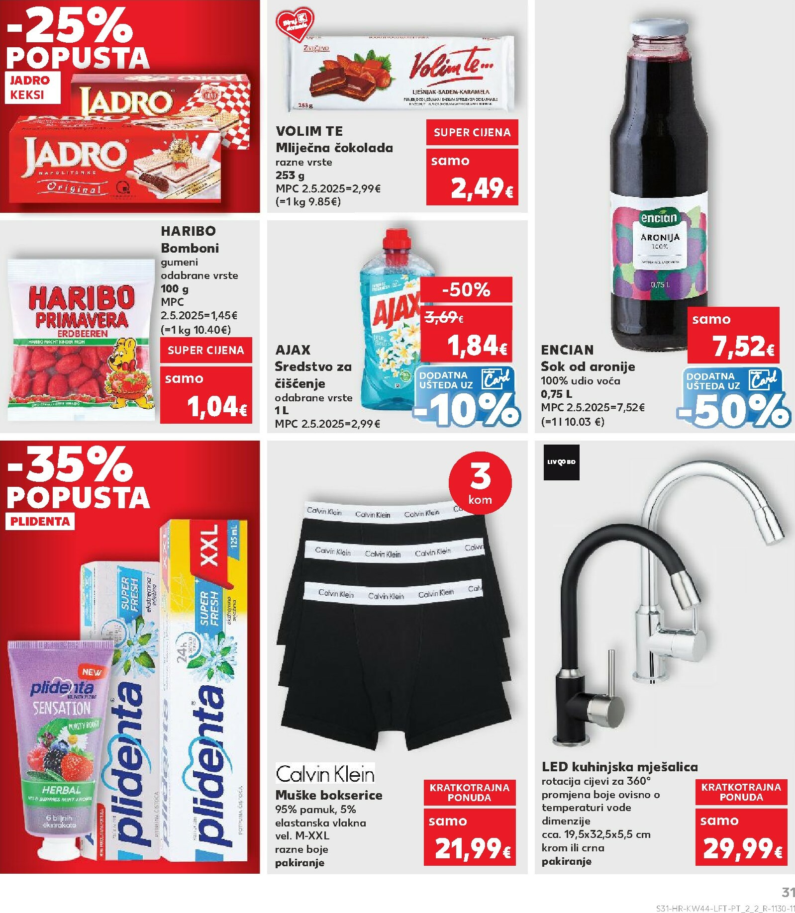 kaufland - Prelistajte katalog Kaufland, vrijedi od 29.10. do 04.11. - page: 31