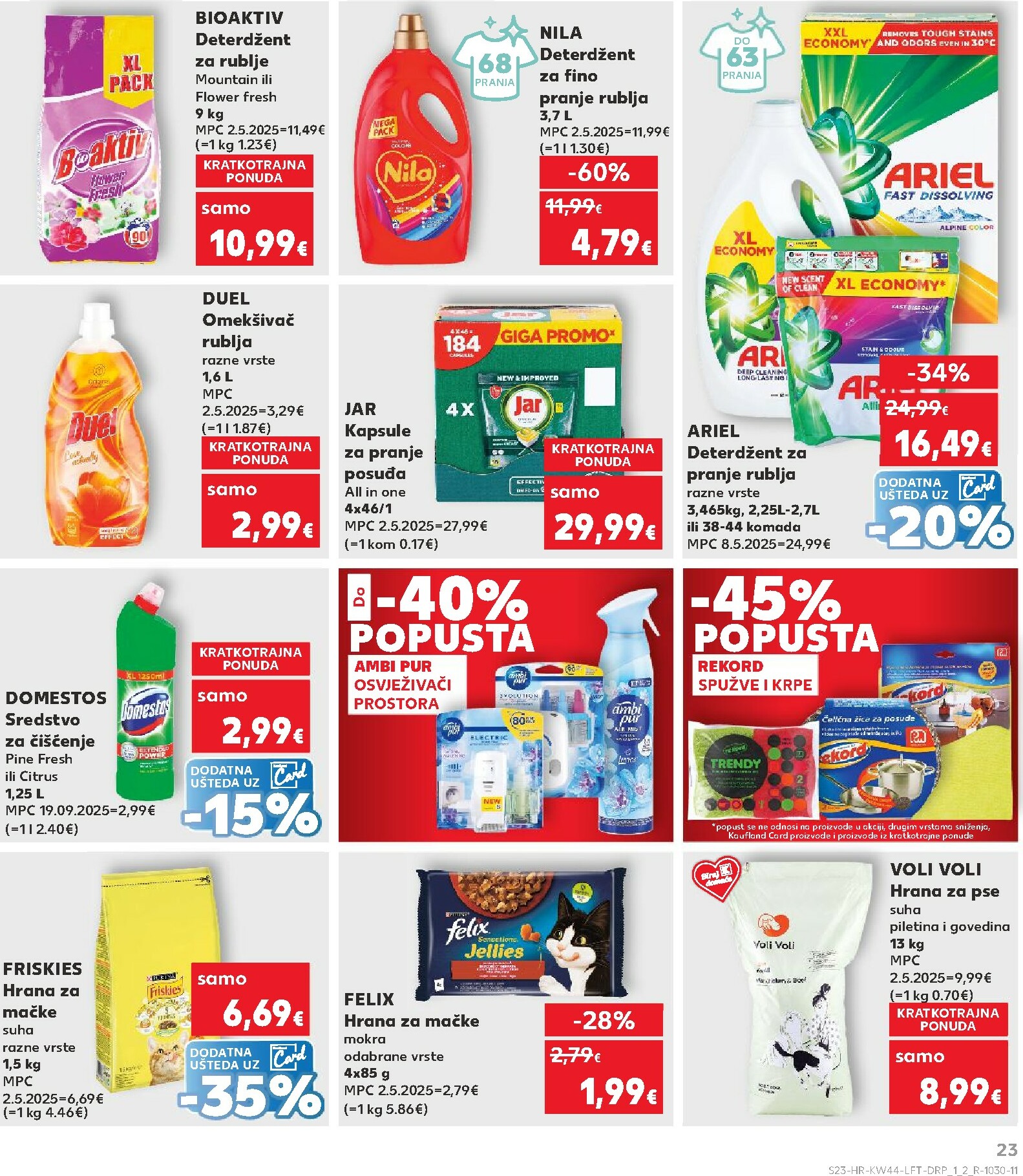 kaufland - Prelistajte katalog Kaufland, vrijedi od 29.10. do 04.11. - page: 23