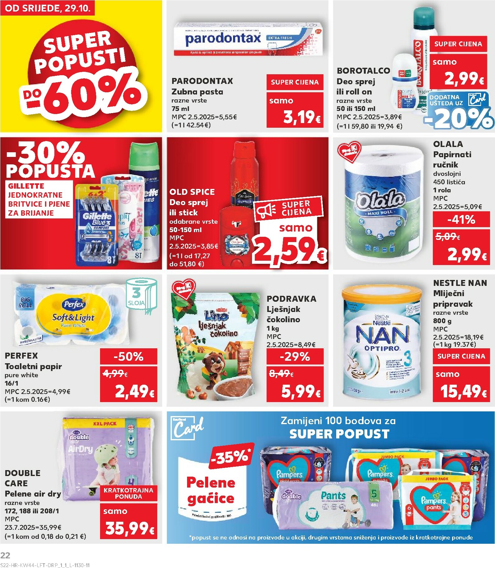 kaufland - Prelistajte katalog Kaufland, vrijedi od 29.10. do 04.11. - page: 22