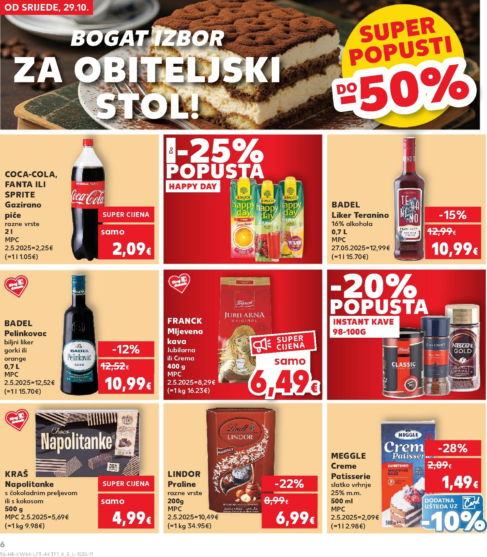 kaufland - Prelistajte katalog Kaufland, vrijedi od 29.10. do 04.11. - page: 6
