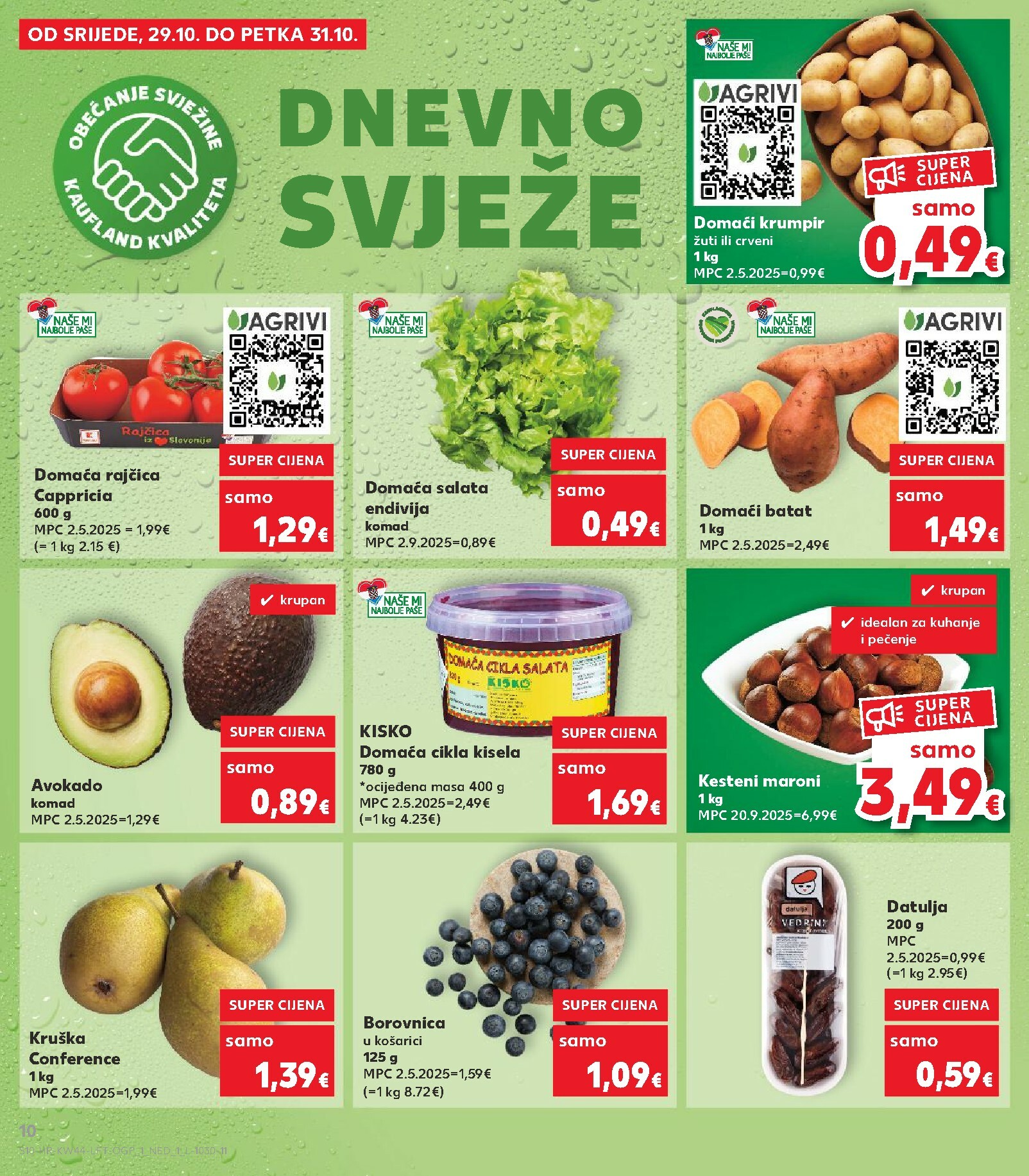 kaufland - Prelistajte katalog Kaufland, vrijedi od 29.10. do 04.11. - page: 10