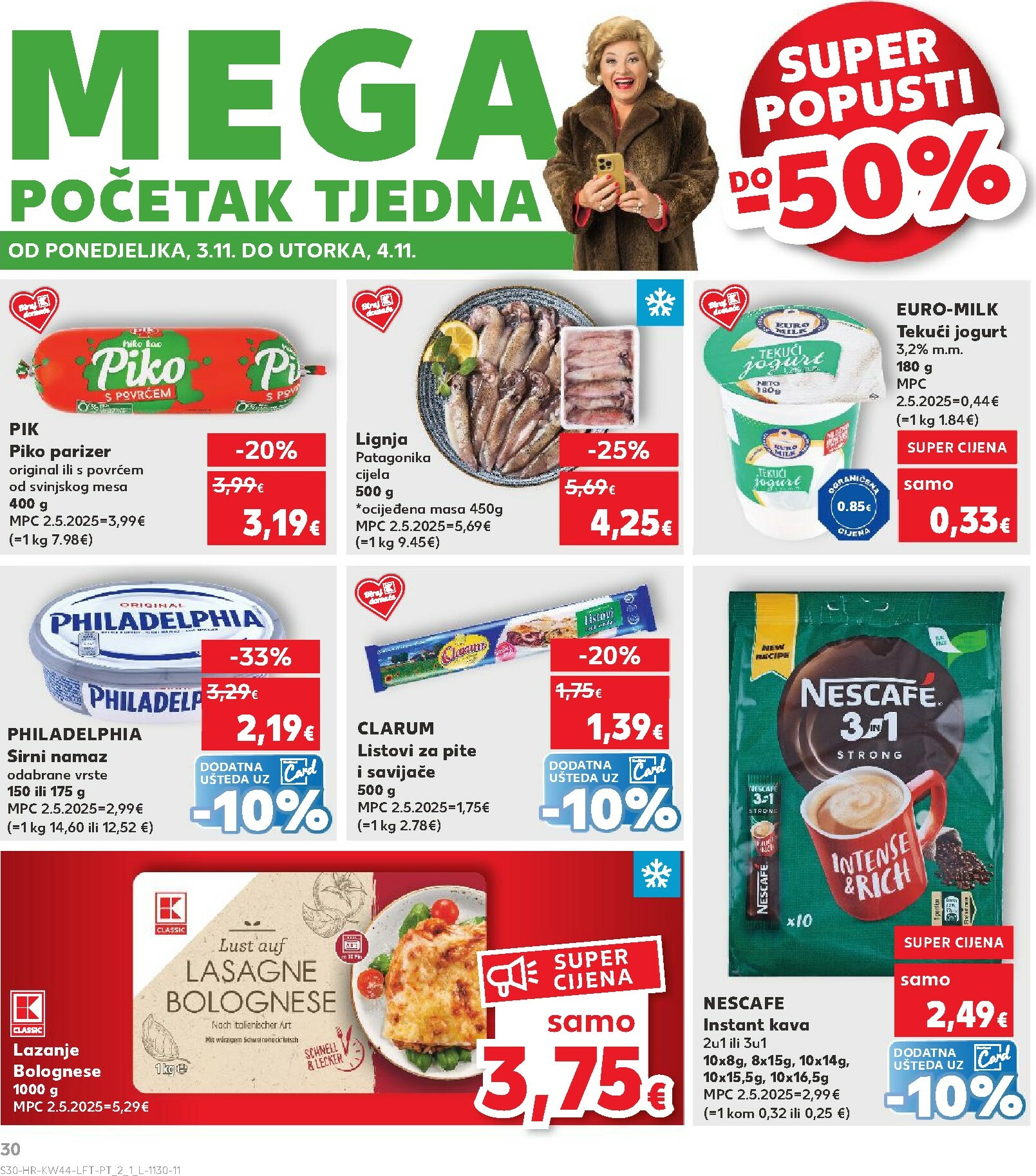 kaufland - Prelistajte katalog Kaufland, vrijedi od 29.10. do 04.11. - page: 30
