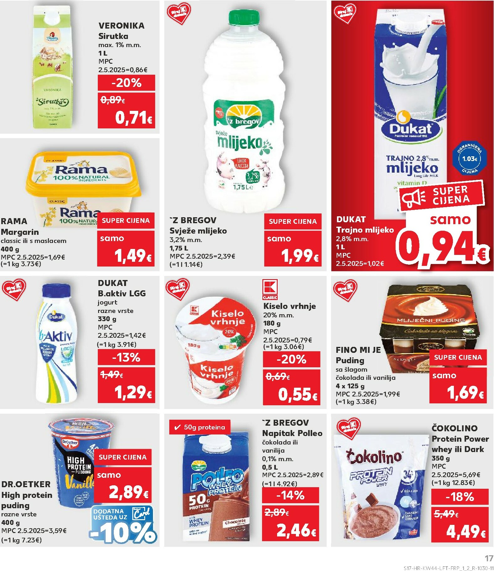 kaufland - Prelistajte katalog Kaufland, vrijedi od 29.10. do 04.11. - page: 17