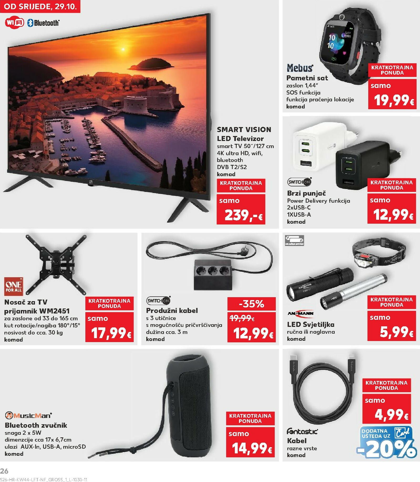 kaufland - Prelistajte katalog Kaufland, vrijedi od 29.10. do 04.11. - page: 26