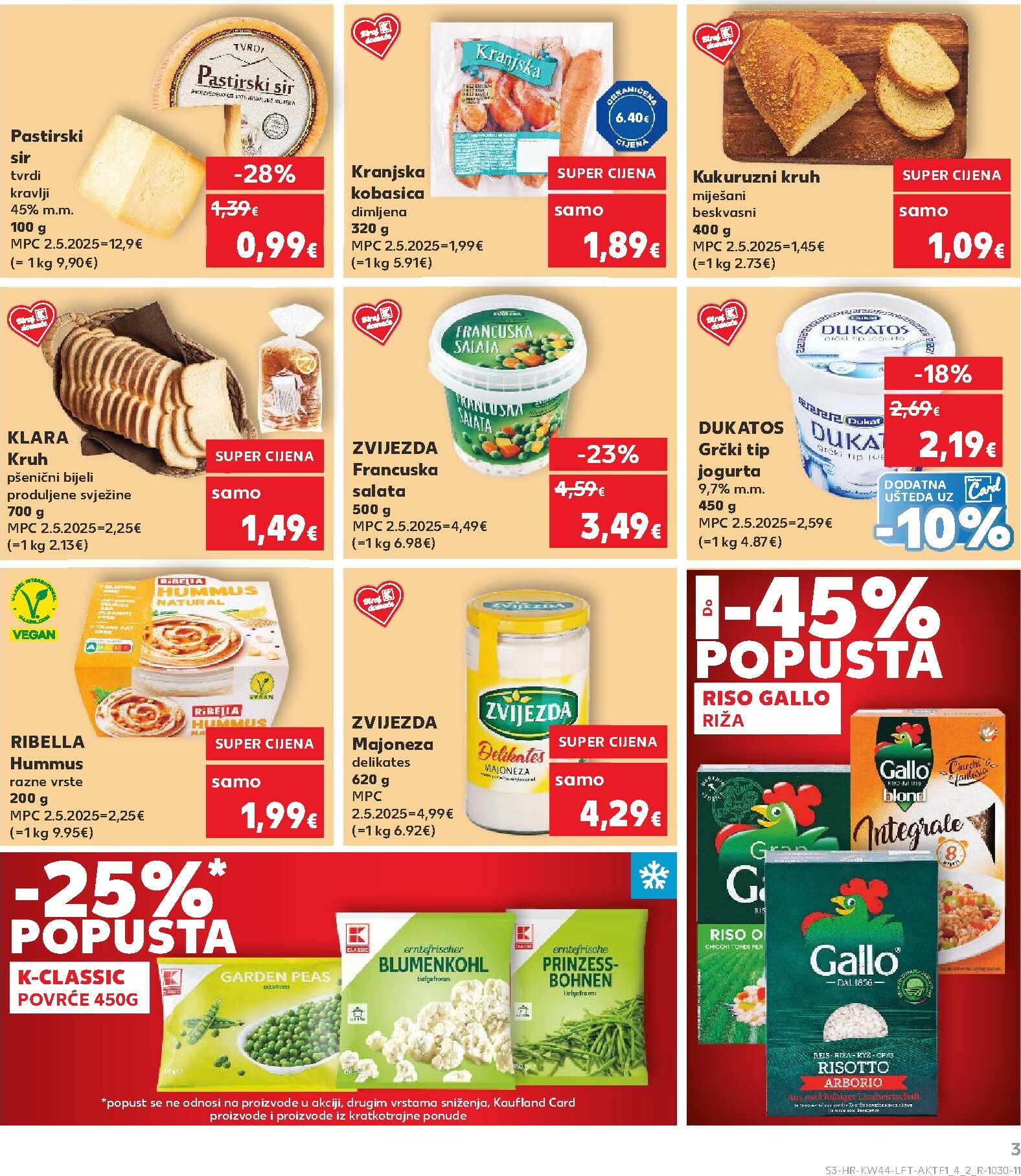 kaufland - Prelistajte katalog Kaufland, vrijedi od 29.10. do 04.11. - page: 3