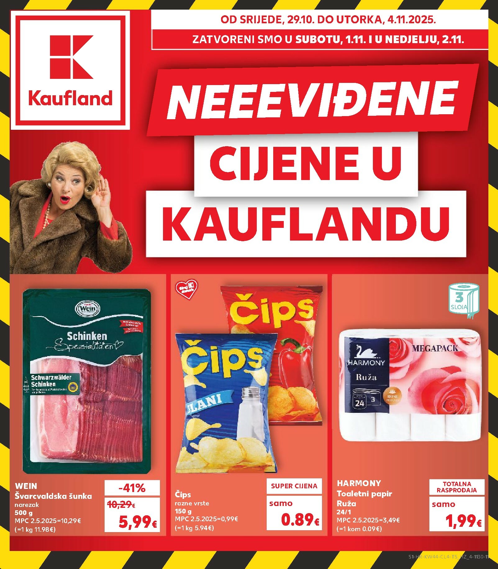 kaufland - Prelistajte katalog Kaufland - Cijene, vrijedi od 29.10. do 04.11.